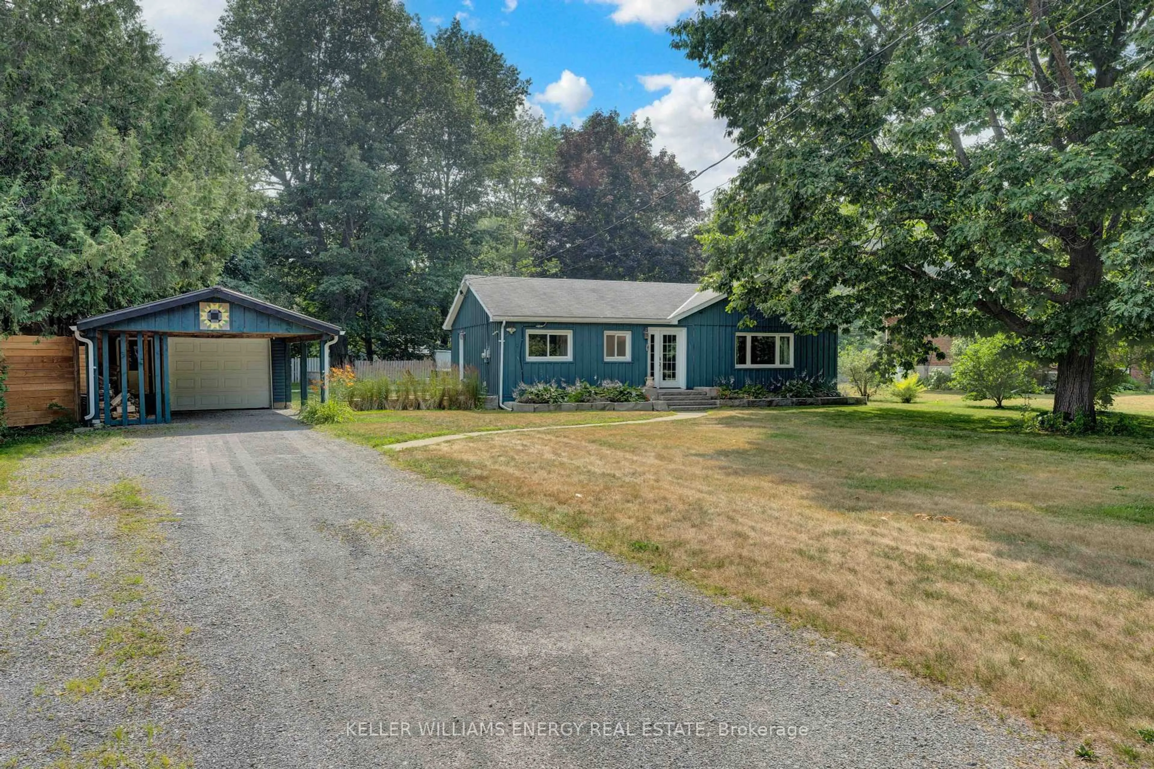 A pic from outside/outdoor area/front of a property/back of a property/a pic from drone, street for 18 LODGE Rd, Quinte West Ontario K0K 1L0
