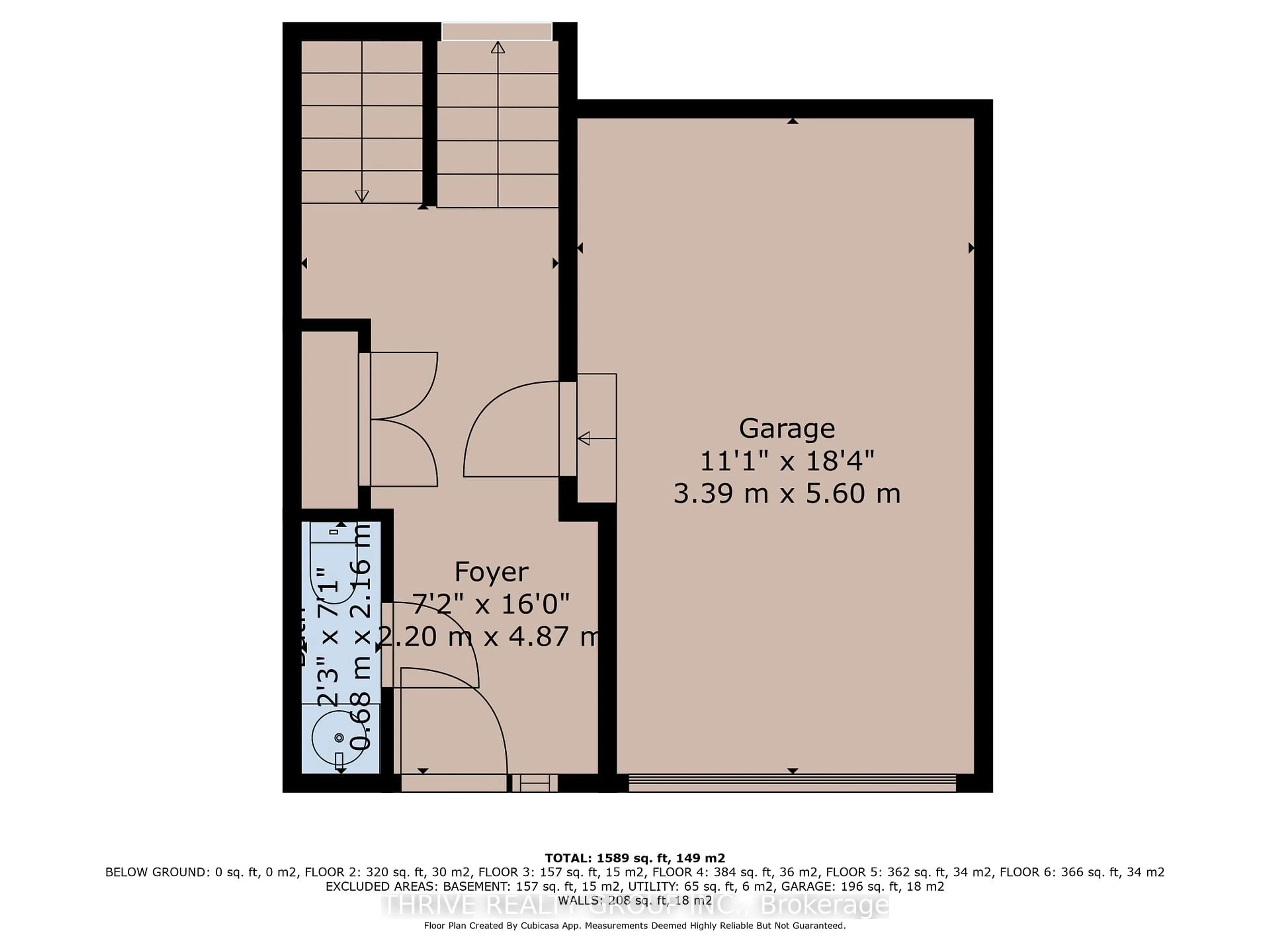 Floor plan for 3400 Castle Rock Pl #75, London South Ontario N6L 0E4