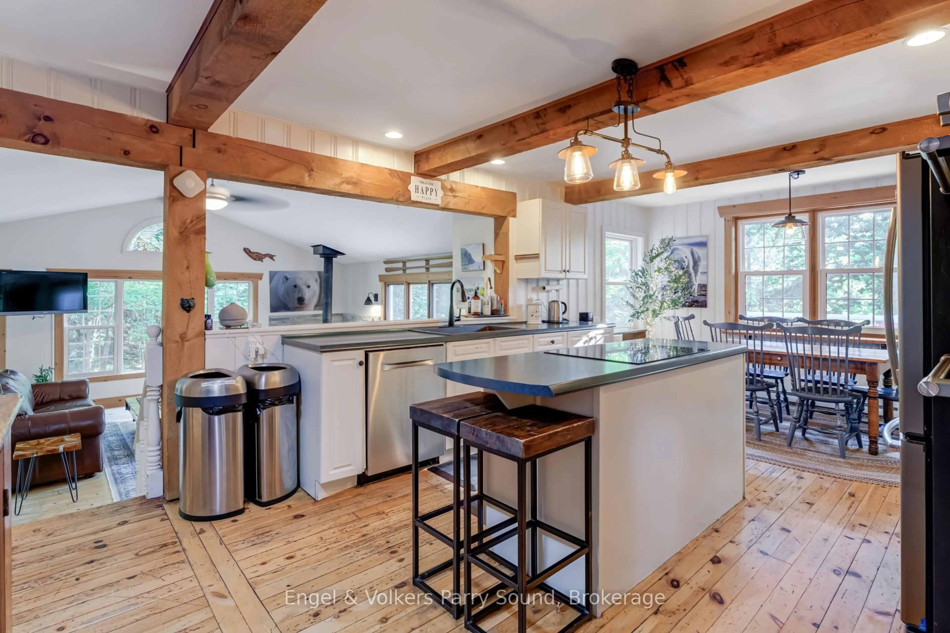 Open concept kitchen, unknown for 6 Harmony Lane, Parry Sound Ontario P2A 0B1