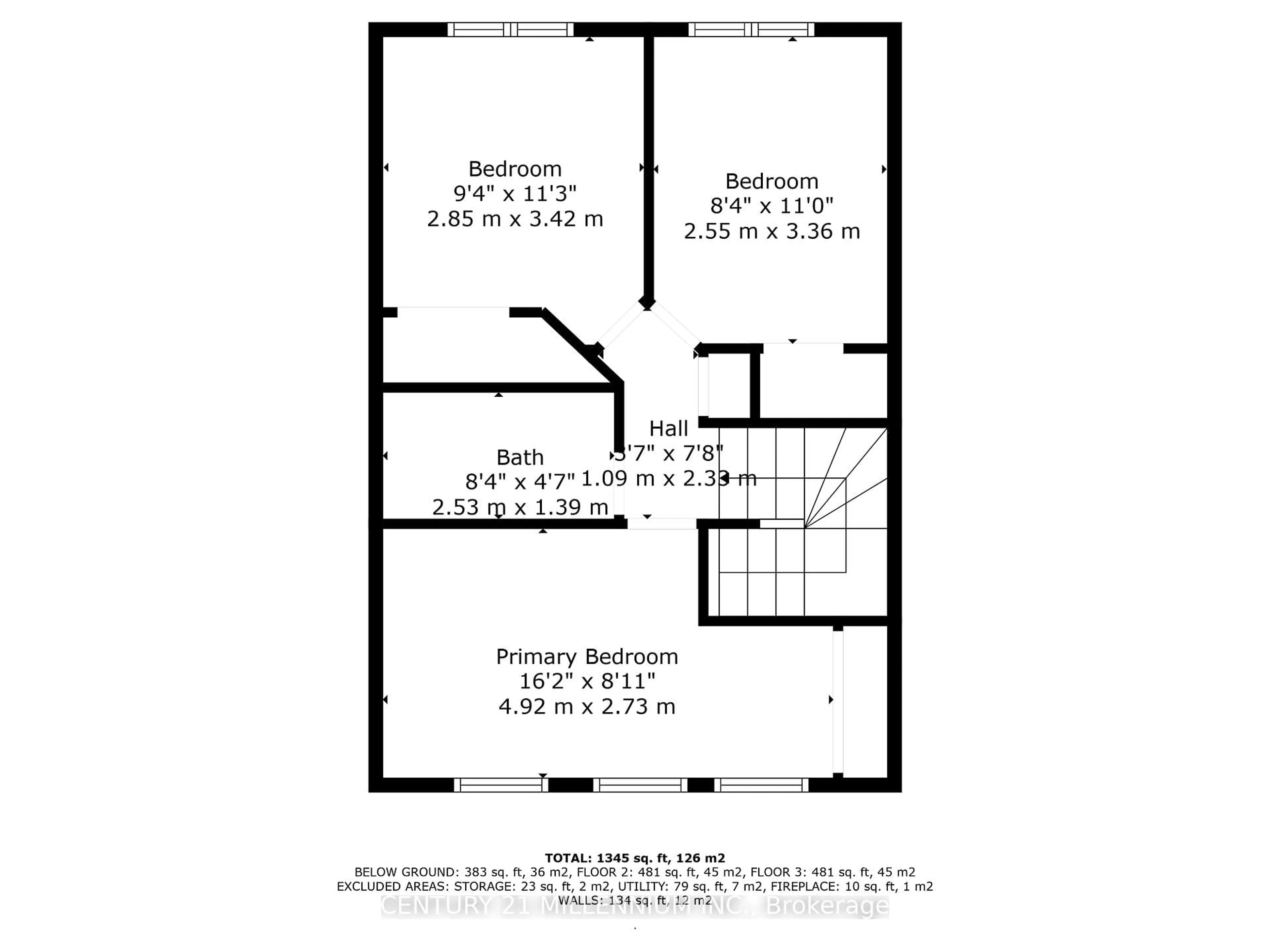 Floor plan for 555 Burnett Ave, Cambridge Ontario N1T 1M6