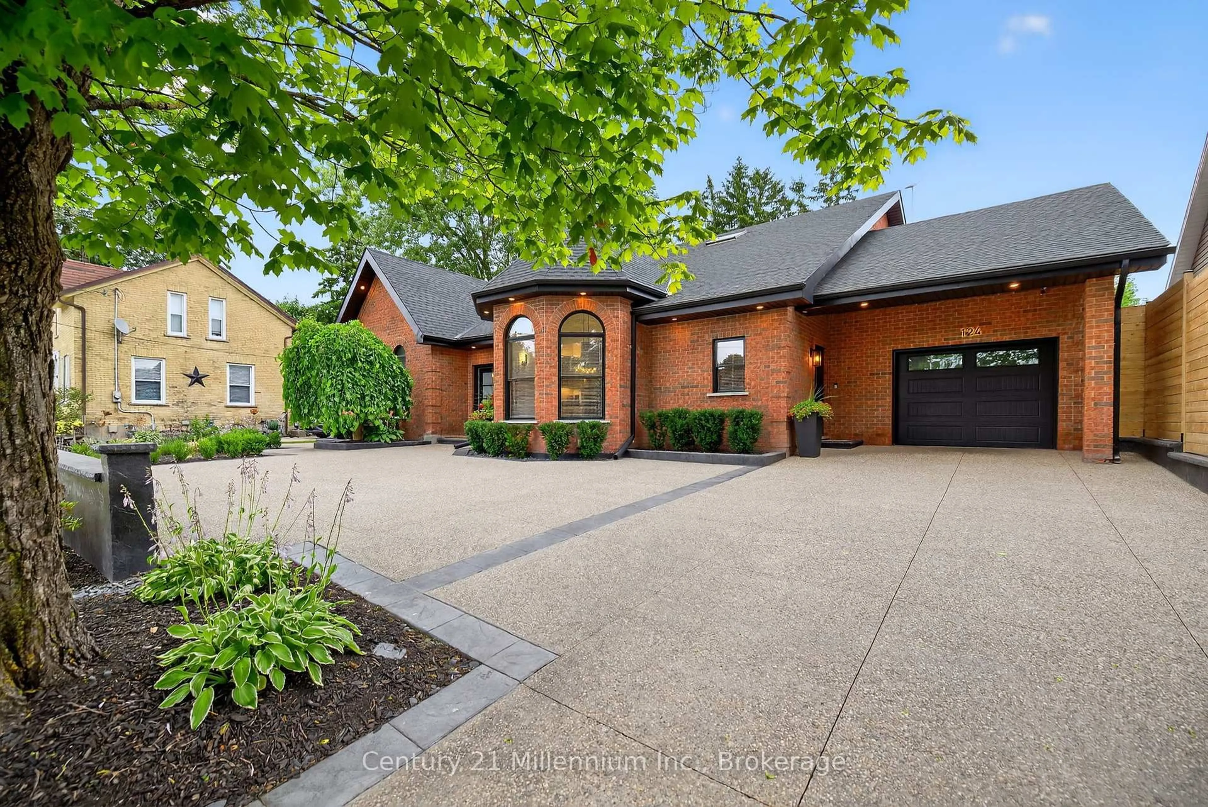 Home with brick exterior material, street for 124 Frederick St, Wellington North Ontario N0G 1A0