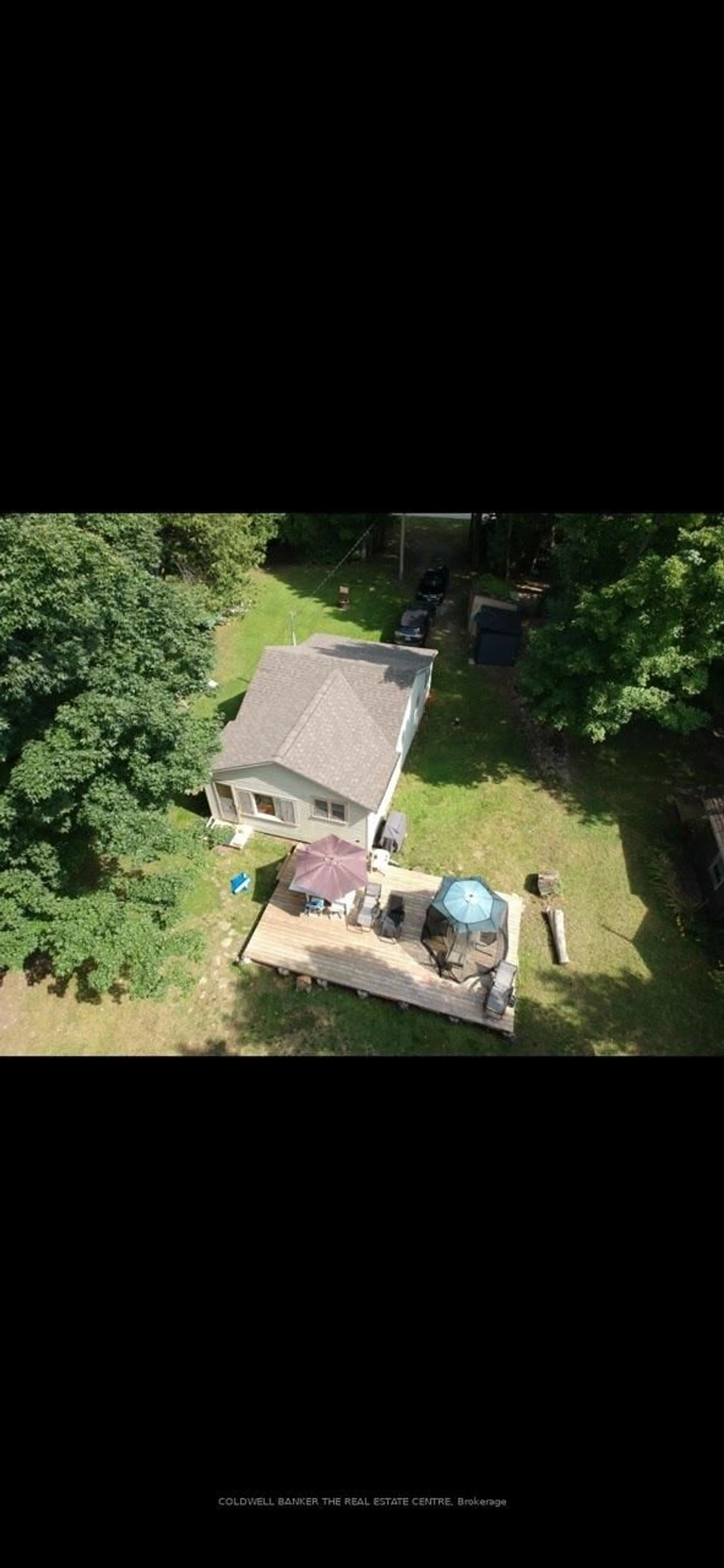A pic from outside/outdoor area/front of a property/back of a property/a pic from drone, unknown for 227 Sunset Beach Rd, Kawartha Lakes Ontario K0M 2B0