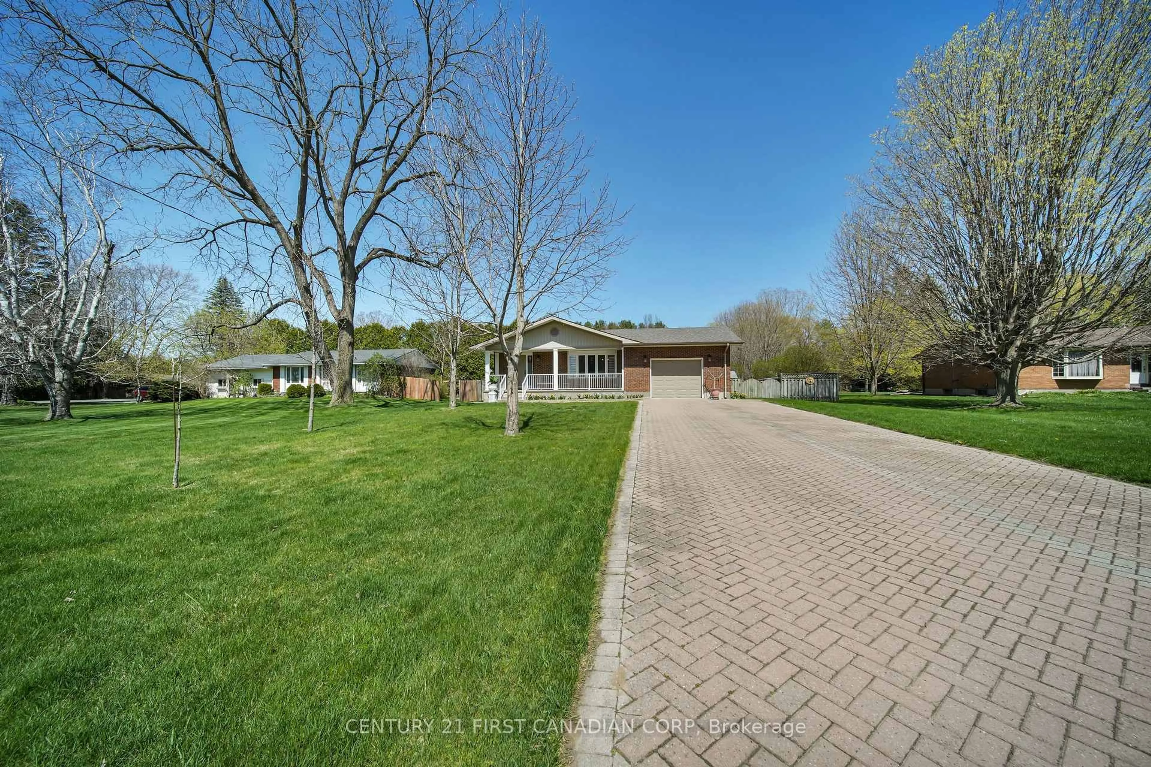 A pic from outside/outdoor area/front of a property/back of a property/a pic from drone, street for 10016 Graham Rd, West Elgin Ontario N0L 2P0