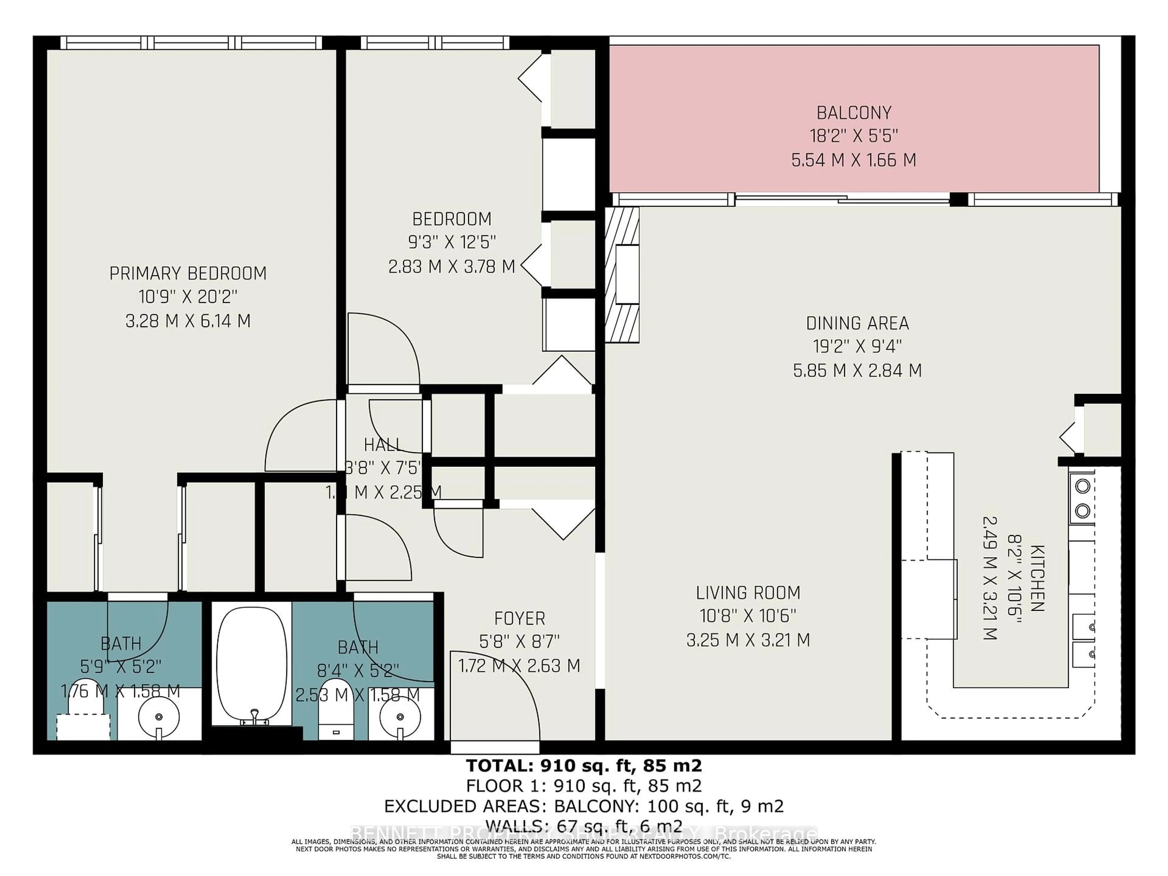 Floor plan for 265 Poulin Ave #1211, Ottawa Ontario K2B 7Y8