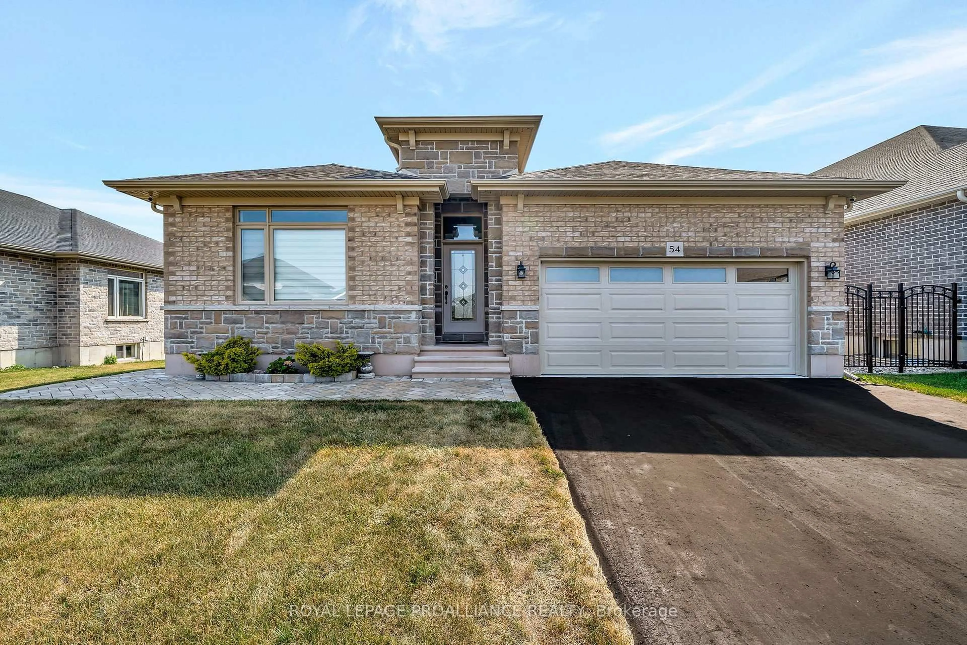 Home with brick exterior material, street for 54 Stonecrest Blvd, Quinte West Ontario K8R 0A4