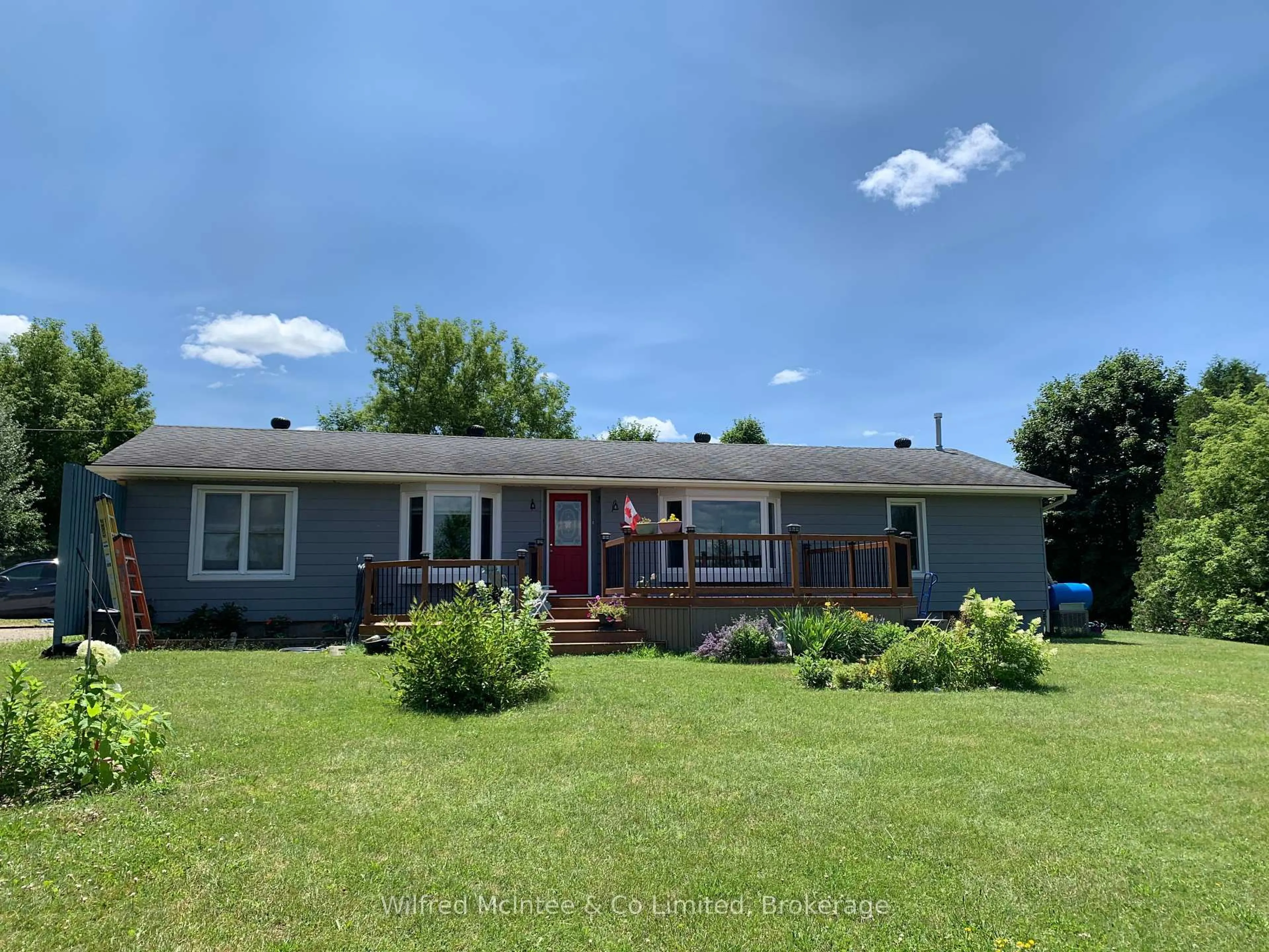 A pic from outside/outdoor area/front of a property/back of a property/a pic from drone, unknown for 313338 Hwy 6, West Grey Ontario N0G 1R0