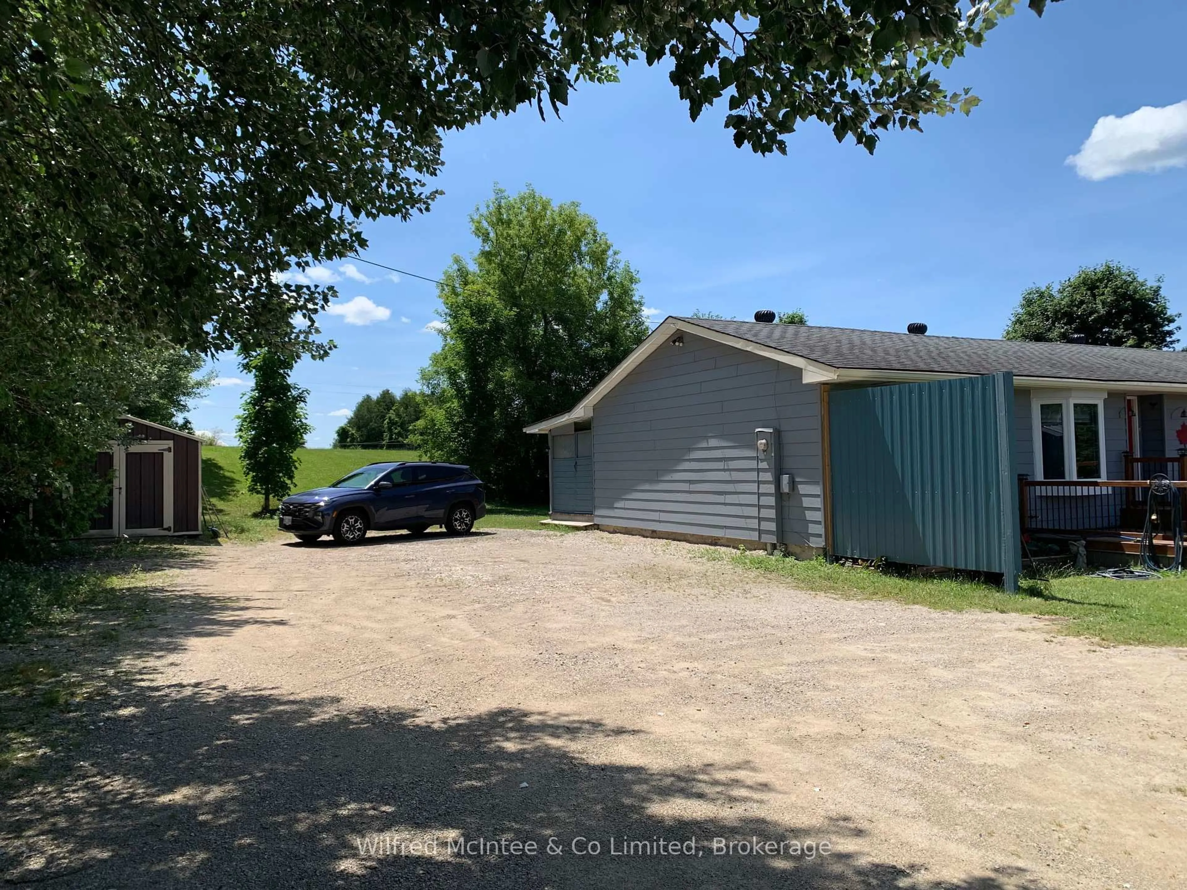 A pic from outside/outdoor area/front of a property/back of a property/a pic from drone, street for 313338 Hwy 6, West Grey Ontario N0G 1R0