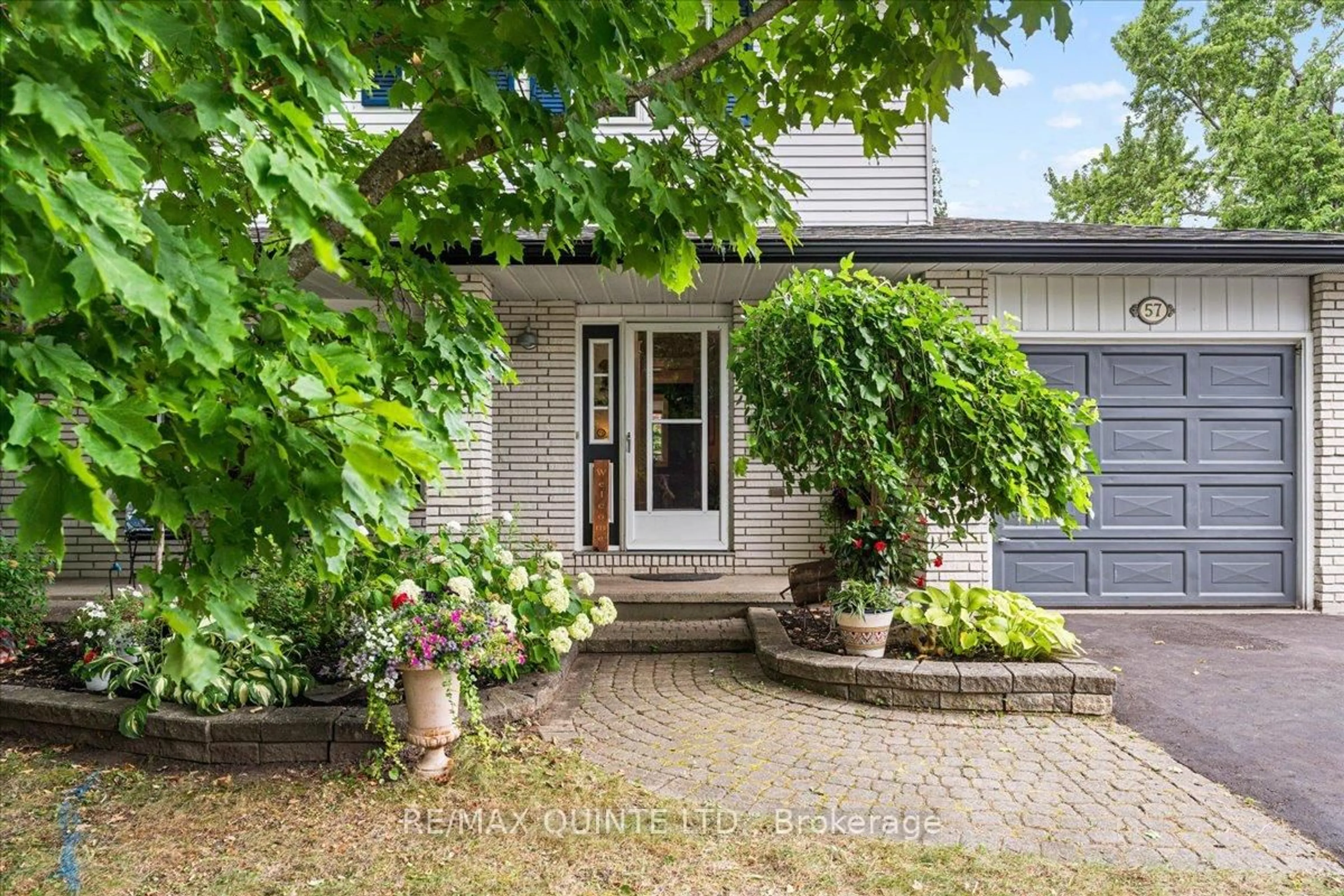 Home with brick exterior material, street for 57 Kensington Cres, Belleville Ontario K8P 4T4