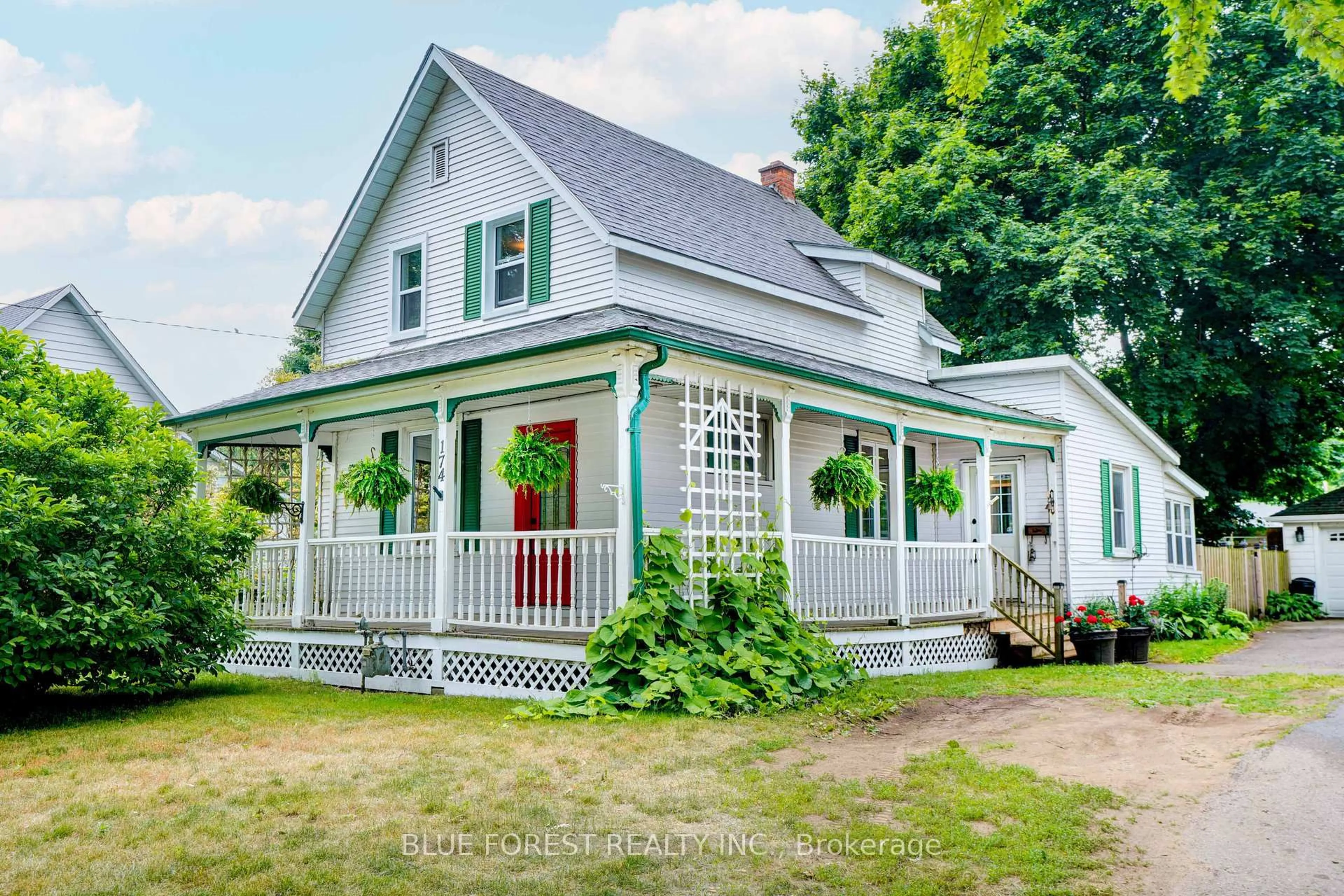 Home with vinyl exterior material, street for 174 Furnival Rd, West Elgin Ontario N0L 2C0