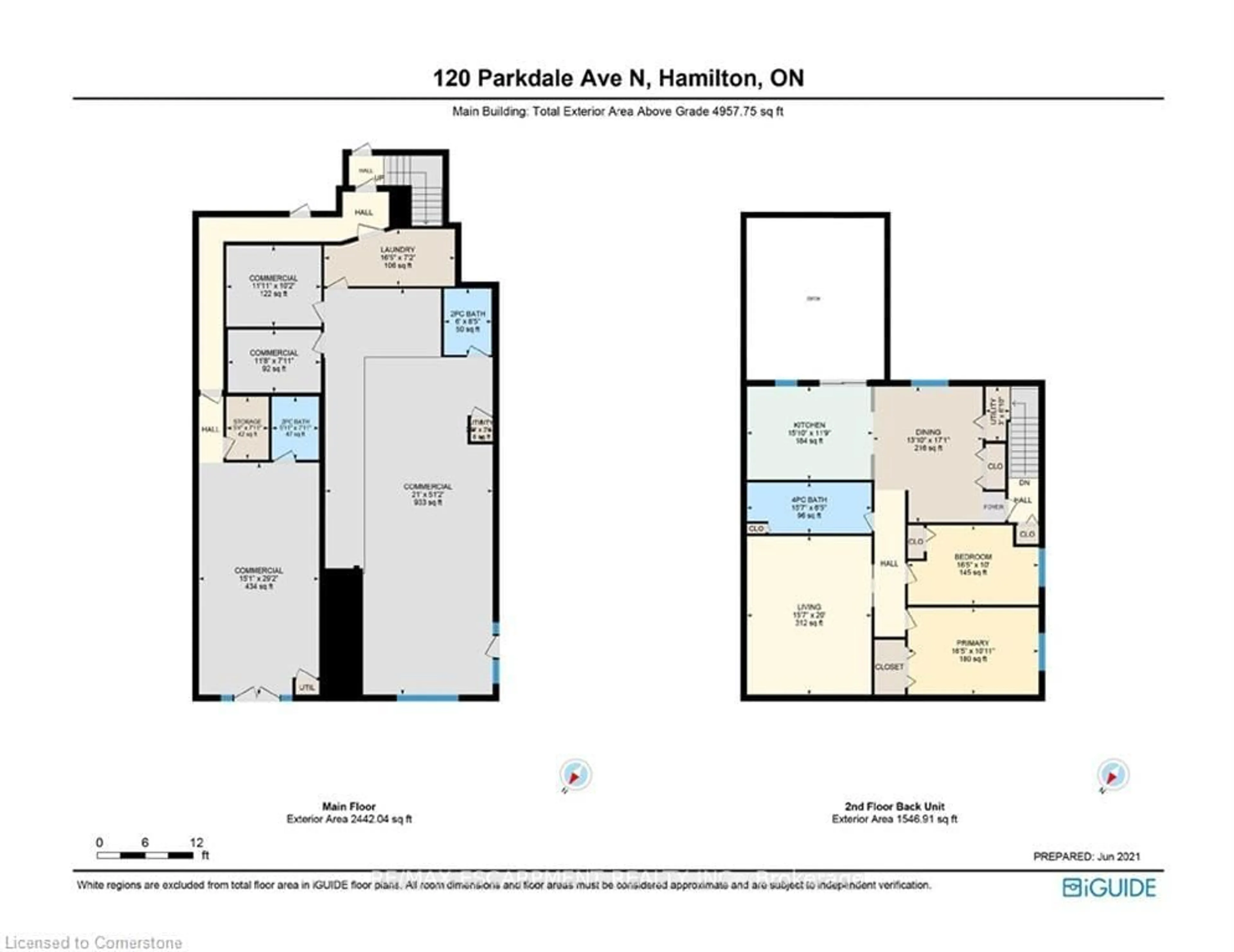Floor plan for 120 Parkdale Ave, Hamilton Ontario L8H 5W9