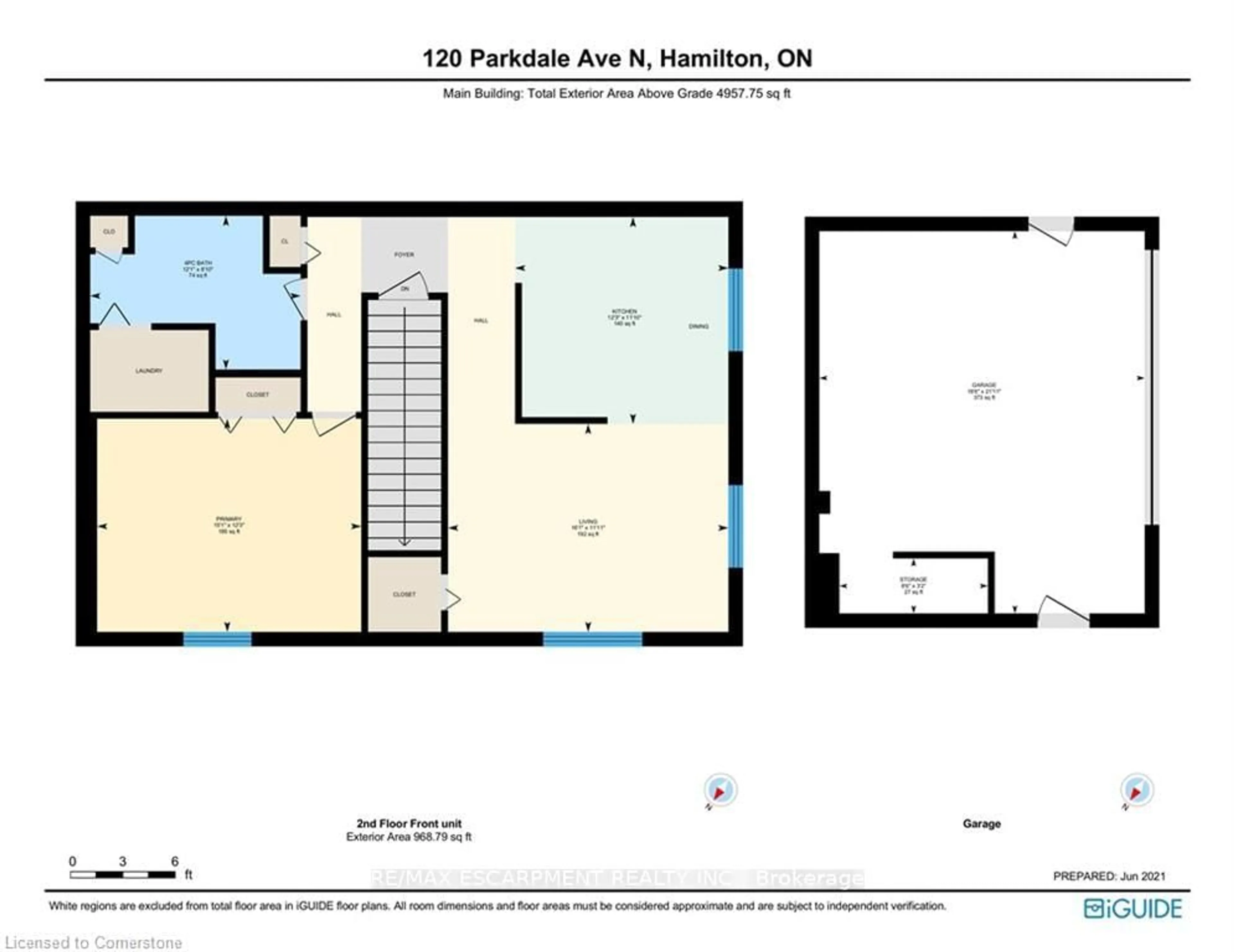 Floor plan for 120 Parkdale Ave, Hamilton Ontario L8H 5W9
