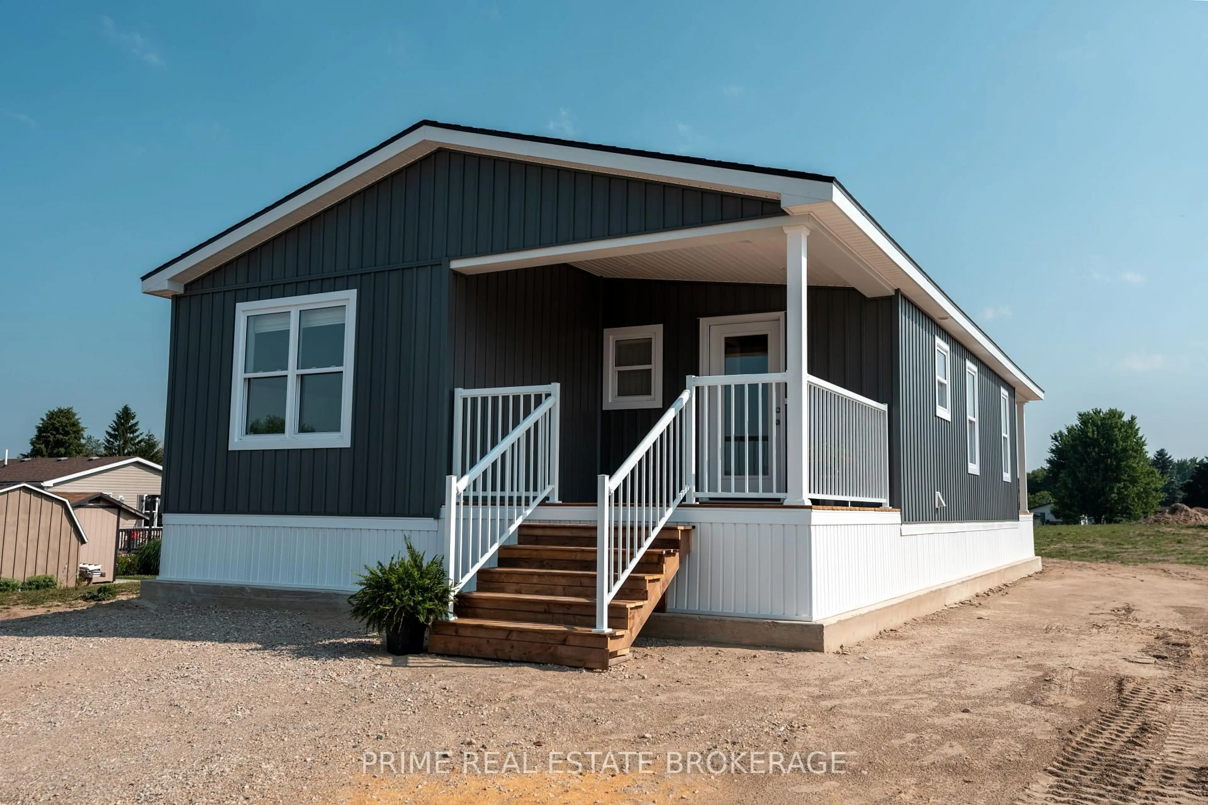 Home with vinyl exterior material, street for 211 Carolynn Way #Lot 6, North Perth Ontario N4W 3G8