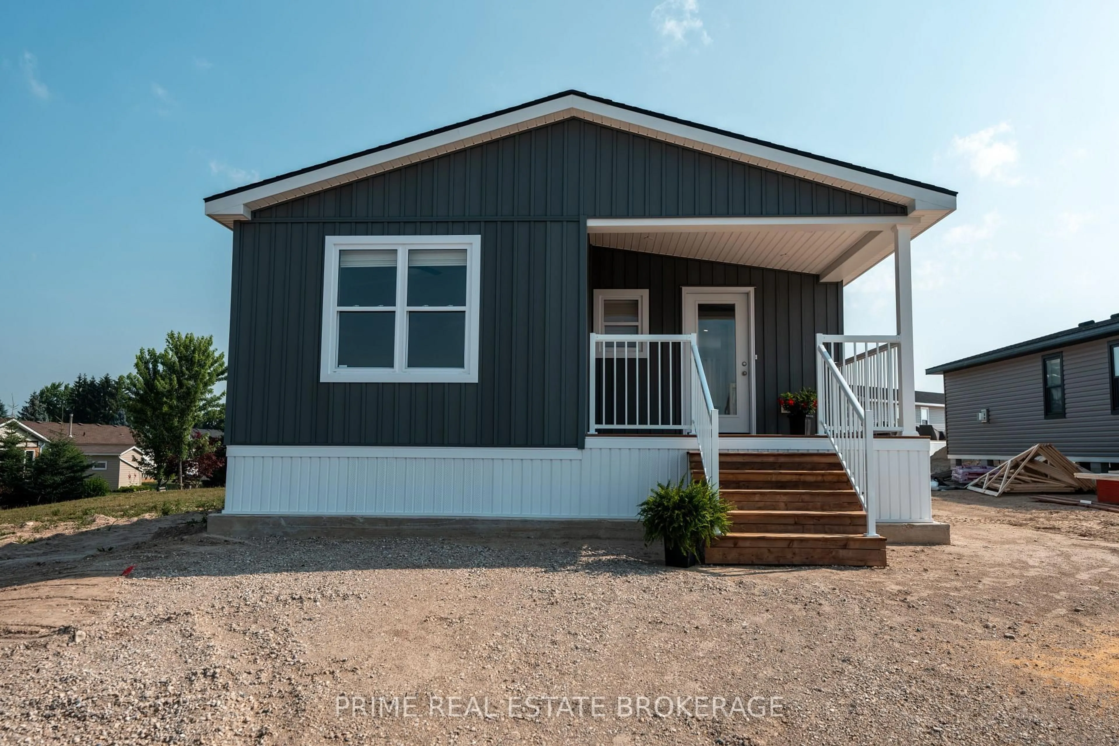 Home with vinyl exterior material, street for 211 Carolynn Way #Lot 6, North Perth Ontario N4W 3G8
