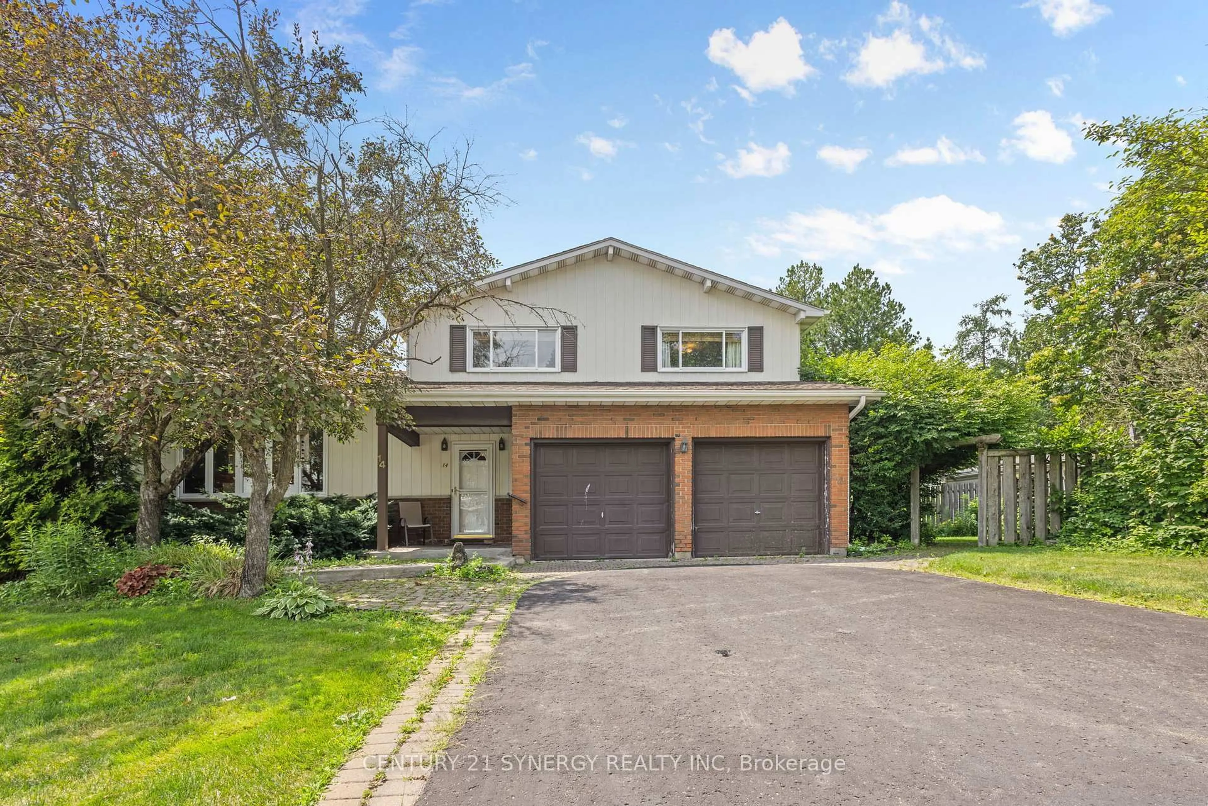 Home with brick exterior material, street for 14 Silver Aspen Cres, Ottawa Ontario K1B 3C5
