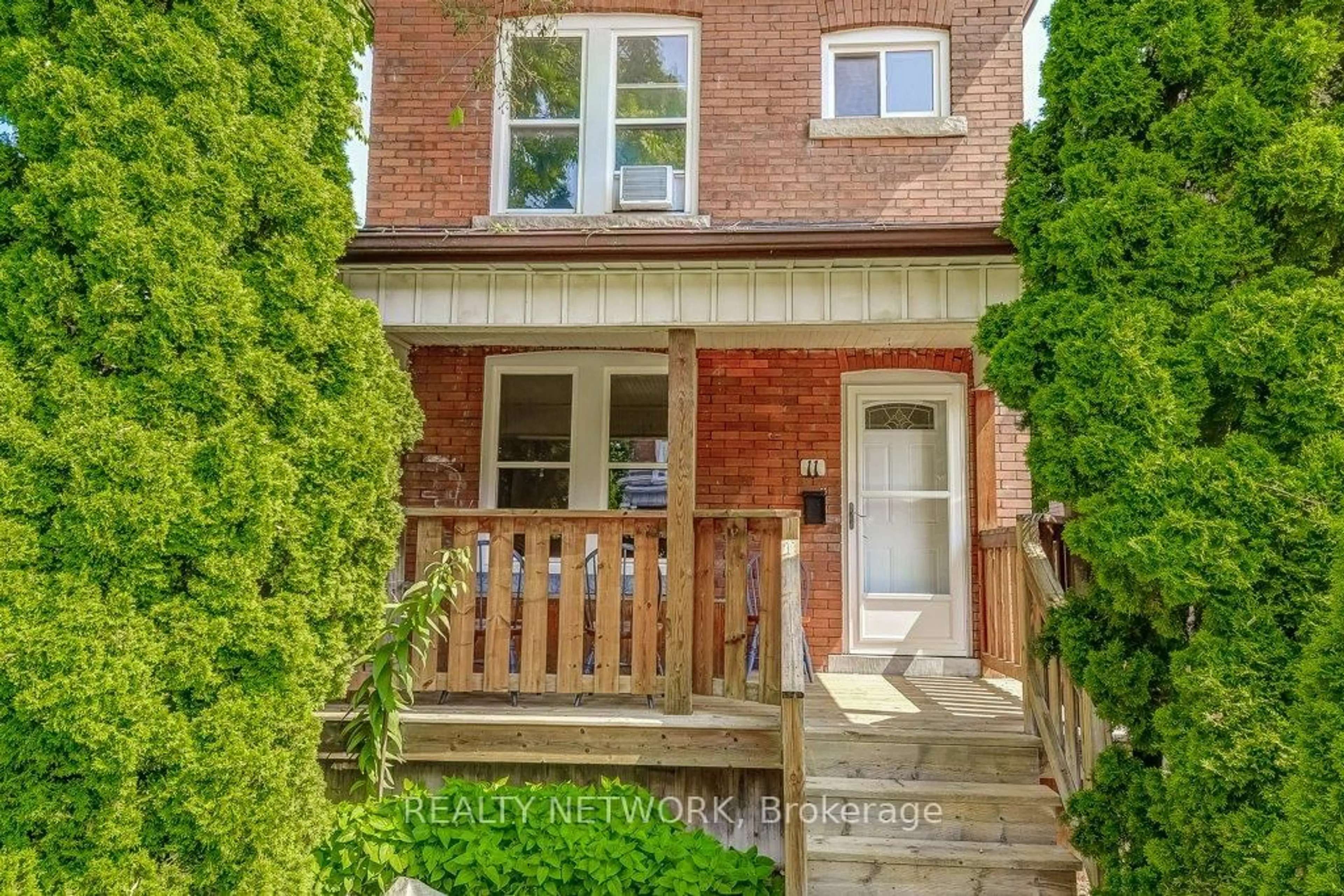 Home with brick exterior material, street for 11 Elm St, Hamilton Ontario L8M 1Y2