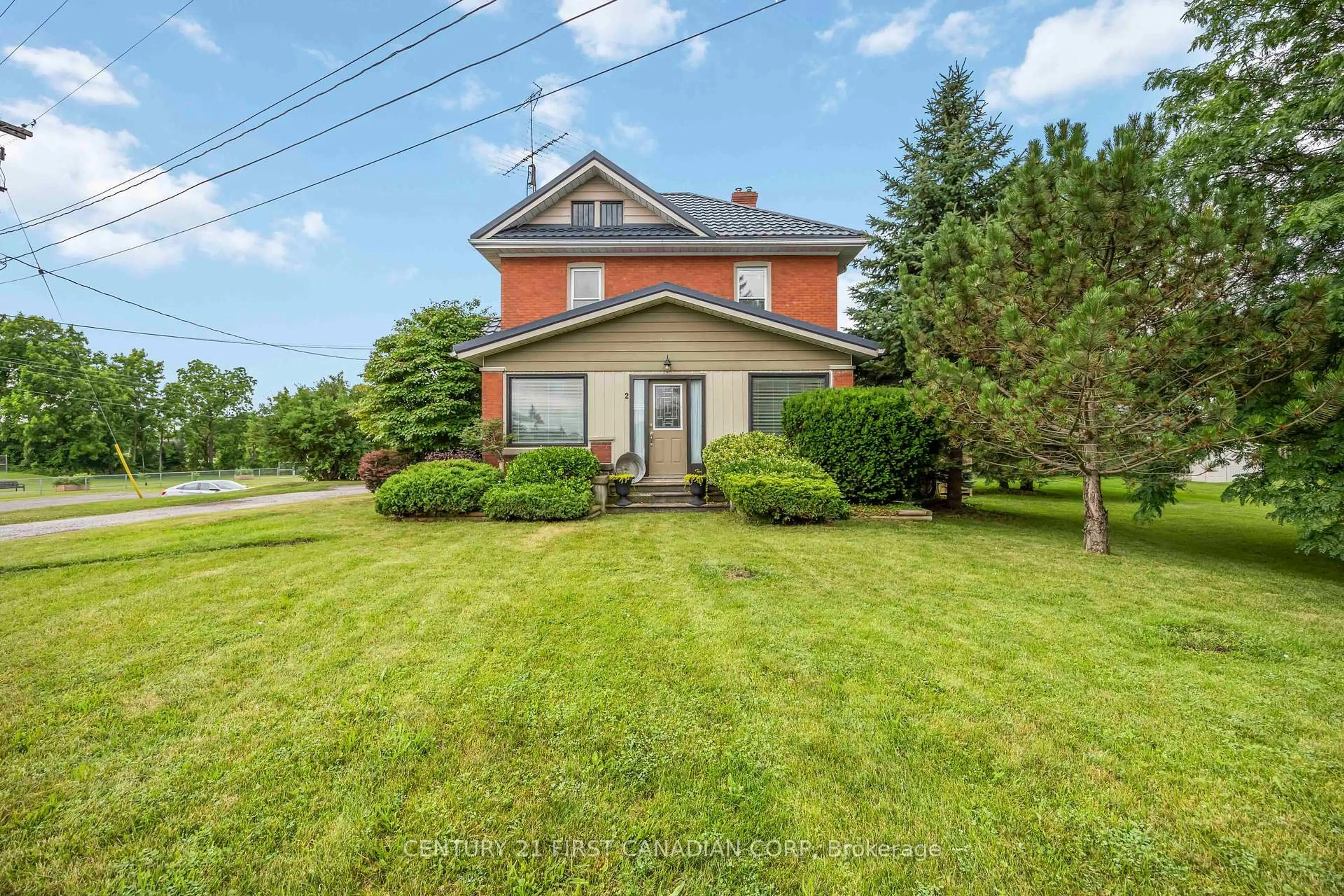 A pic from outside/outdoor area/front of a property/back of a property/a pic from drone, building for 2 Union St, Lambton Shores Ontario N0N 1J0
