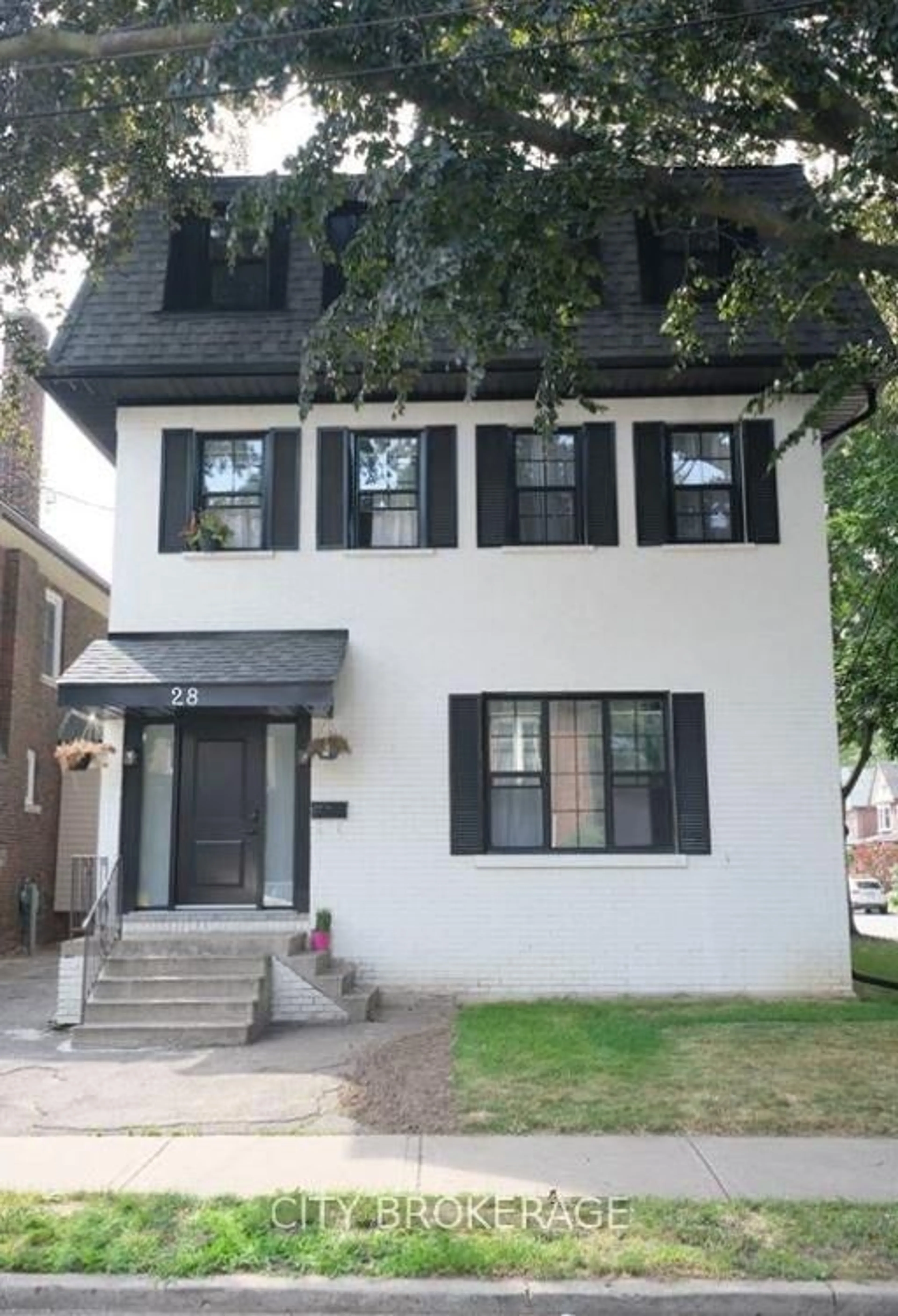 Home with brick exterior material, street for 28 Burris St, Hamilton Ontario L8M 2J3