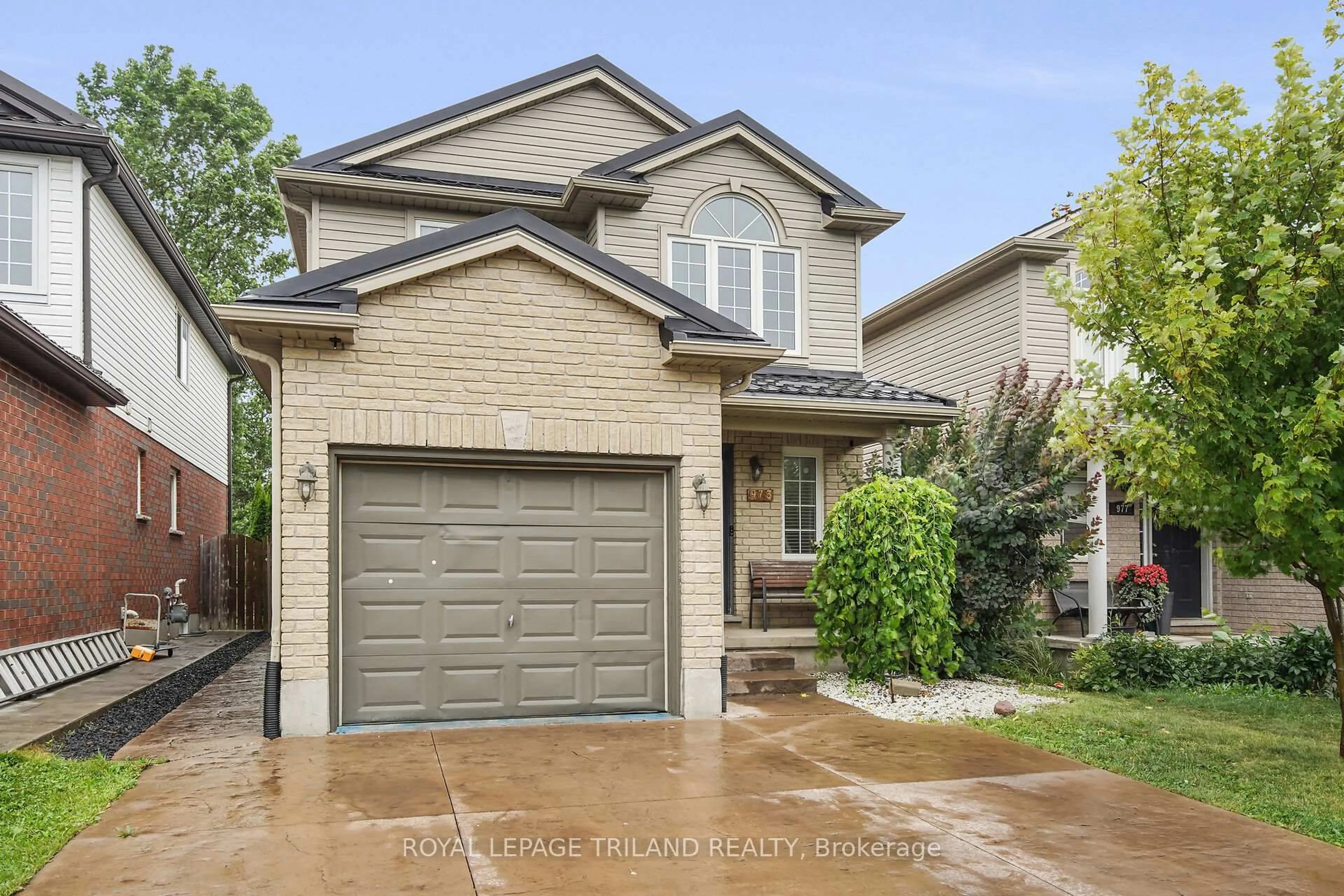 Home with brick exterior material, street for 973 BRADSHAW Cres, London North Ontario N5X 0A7