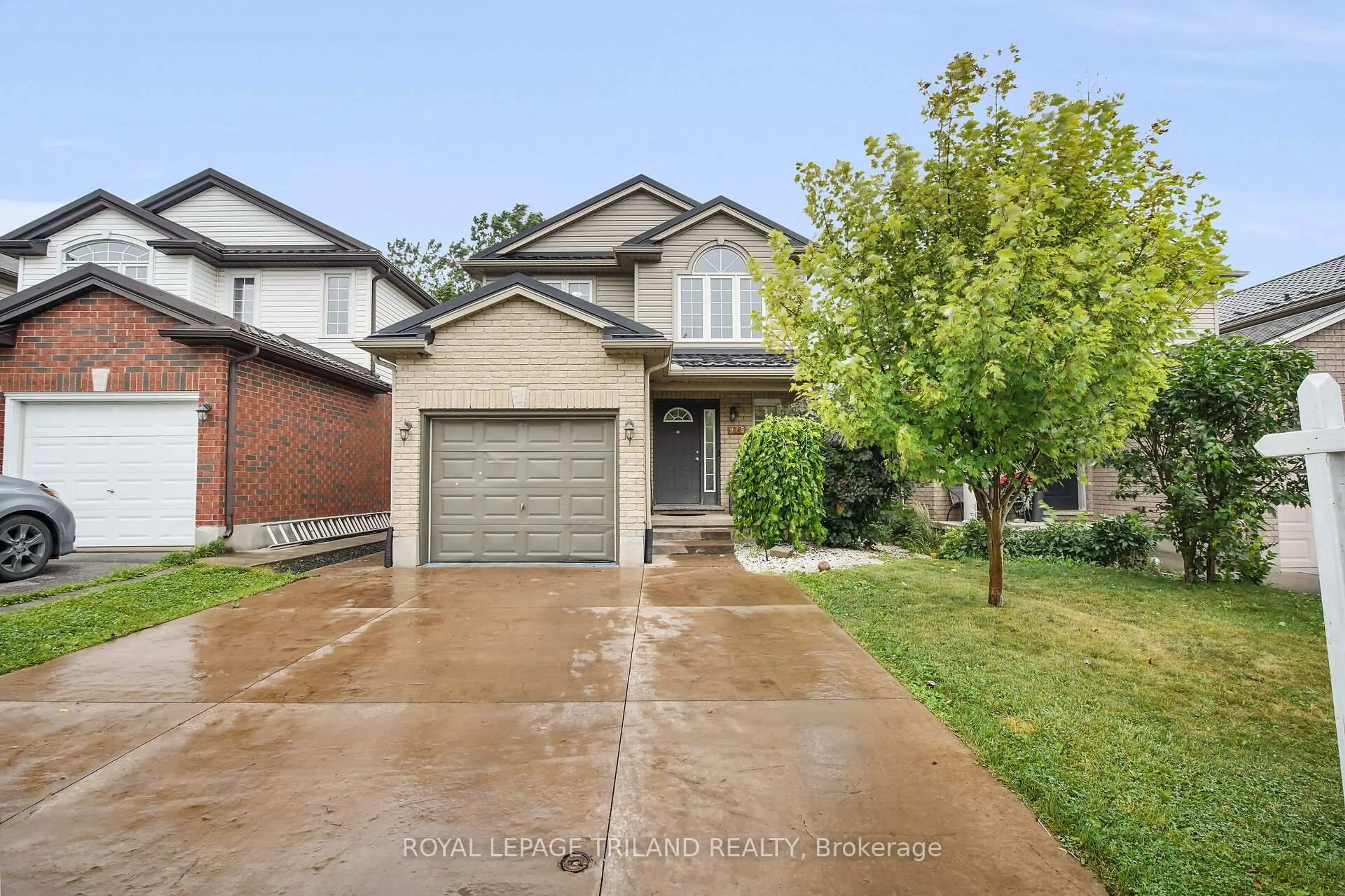 Home with brick exterior material, street for 973 BRADSHAW Cres, London North Ontario N5X 0A7