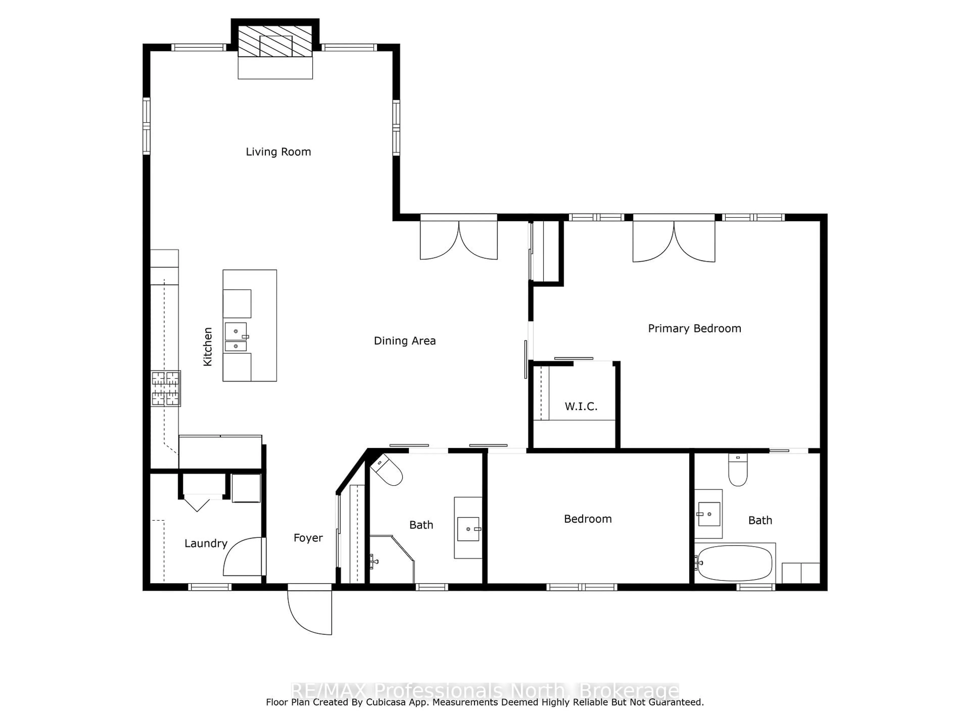 Floor plan for 104 Riverside Dr, Dysart et al Ontario K0M 1S0