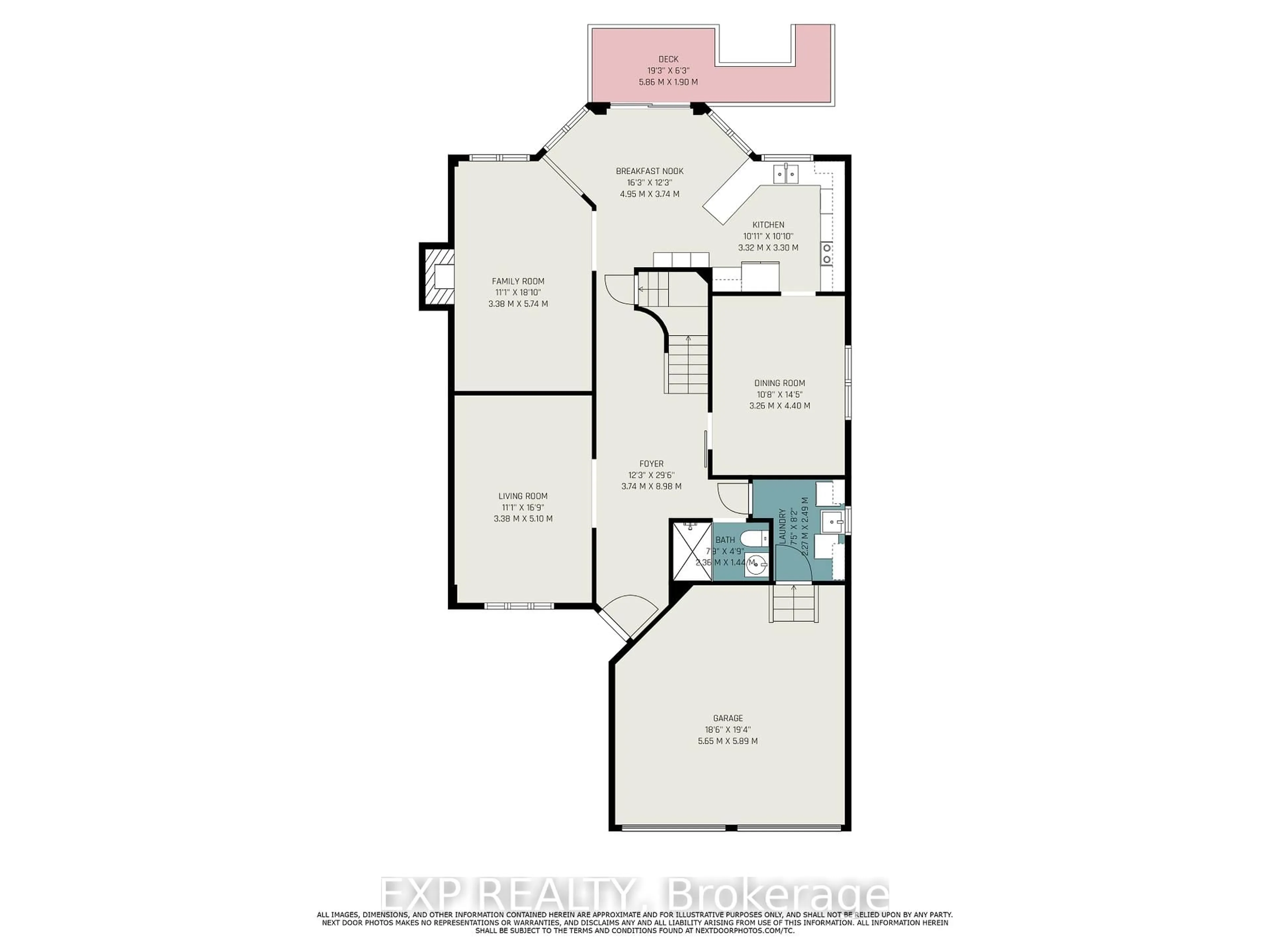 Floor plan for 683 Apollo Way, Ottawa Ontario K4A 1S8
