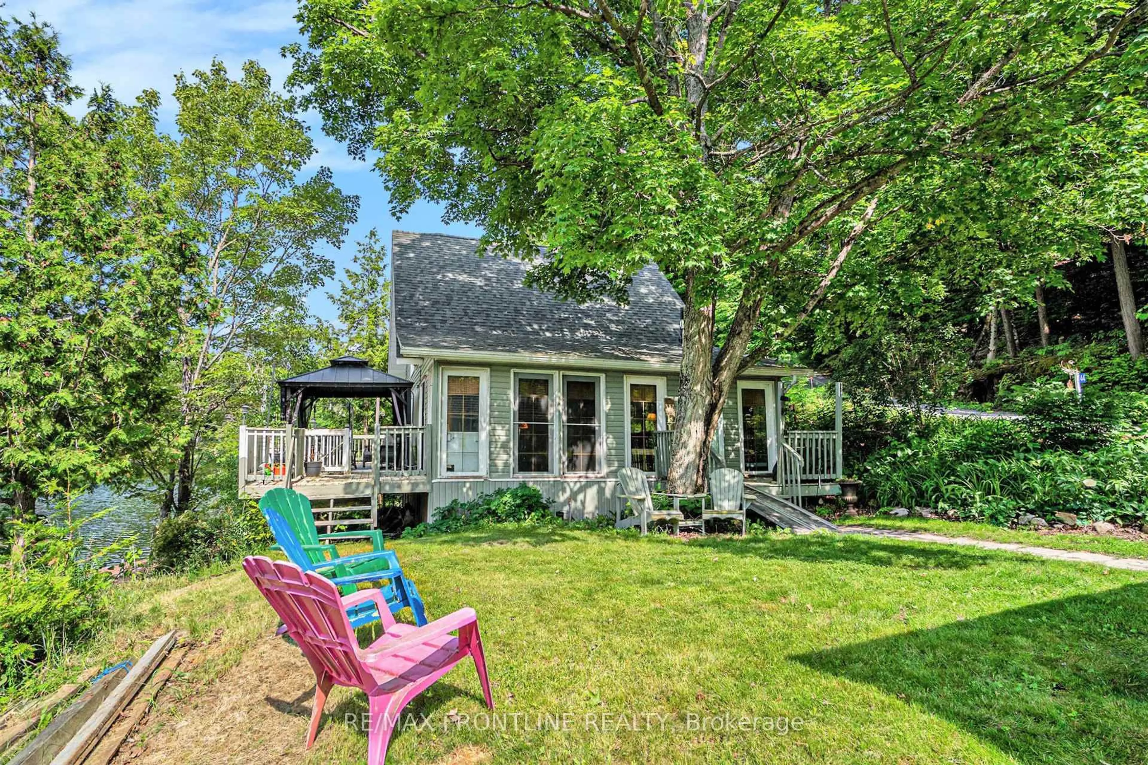 Patio, street for 544 Christie Lake Ln 51A Lane, Maberly Ontario K0H 2B0