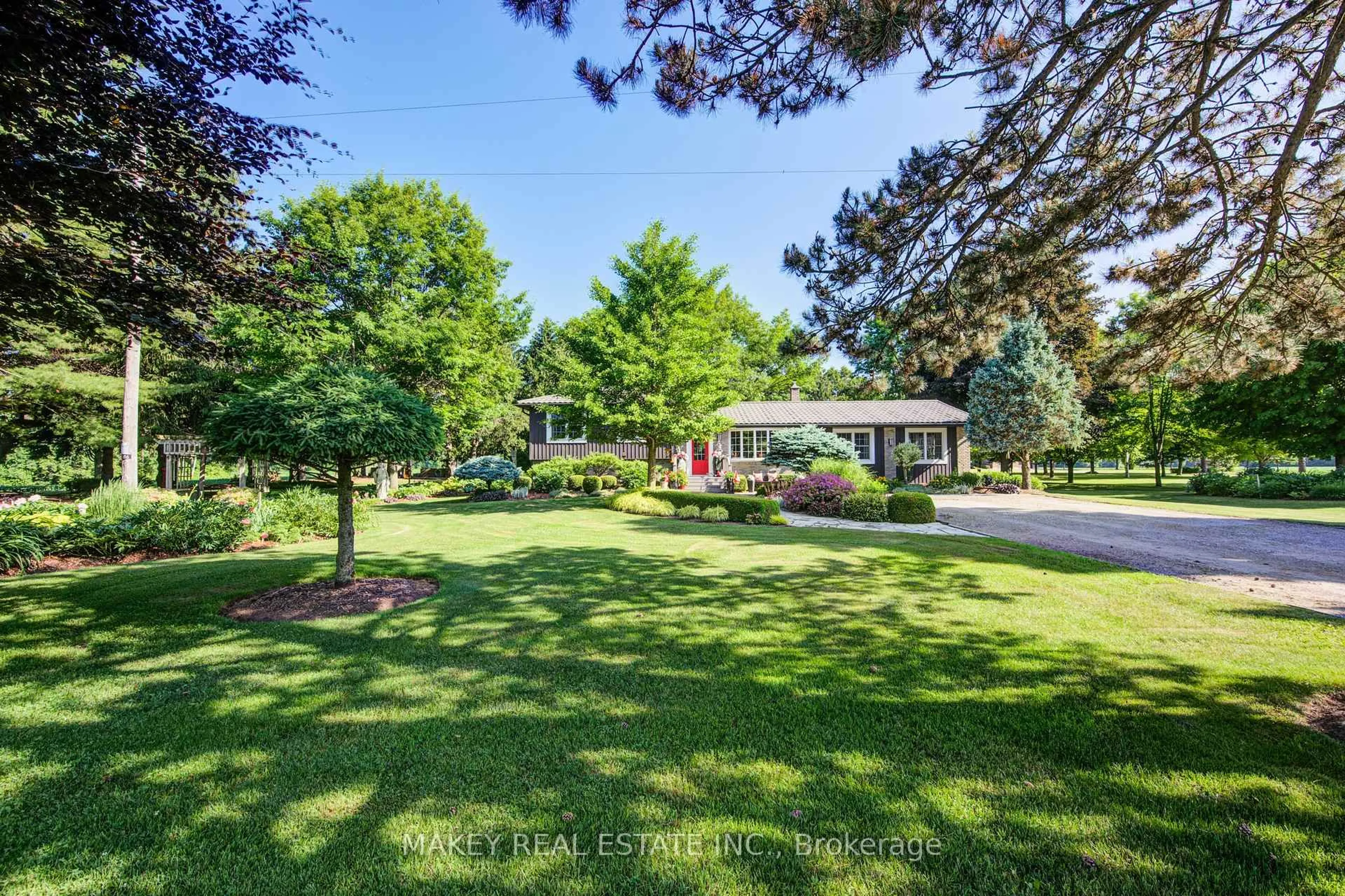 A pic from outside/outdoor area/front of a property/back of a property/a pic from drone, street for 786153 Township Rd 6 Rd, Blandford-Blenheim Ontario N0J 1M0