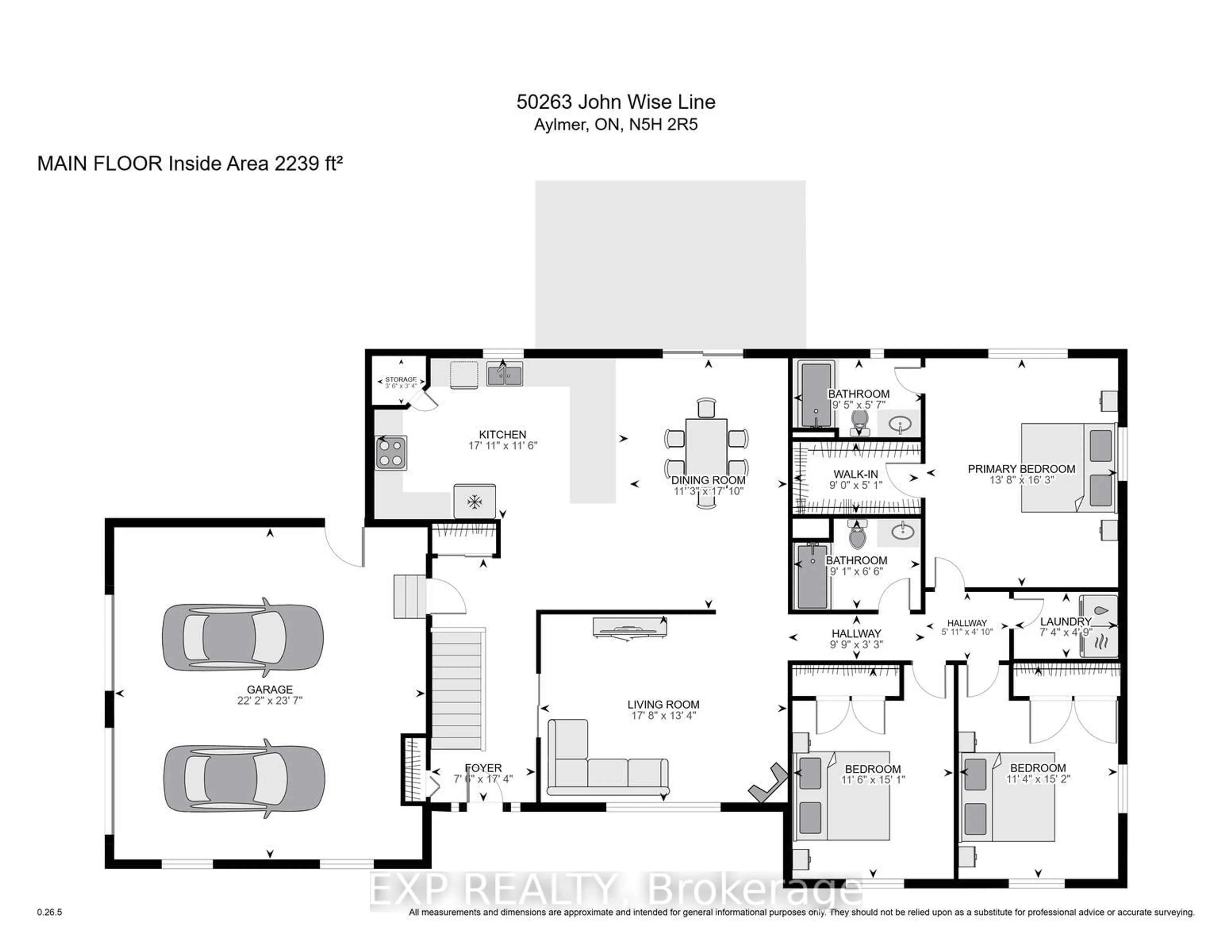 Floor plan for 50263 John Wise Line, Malahide Ontario N5H 2R5