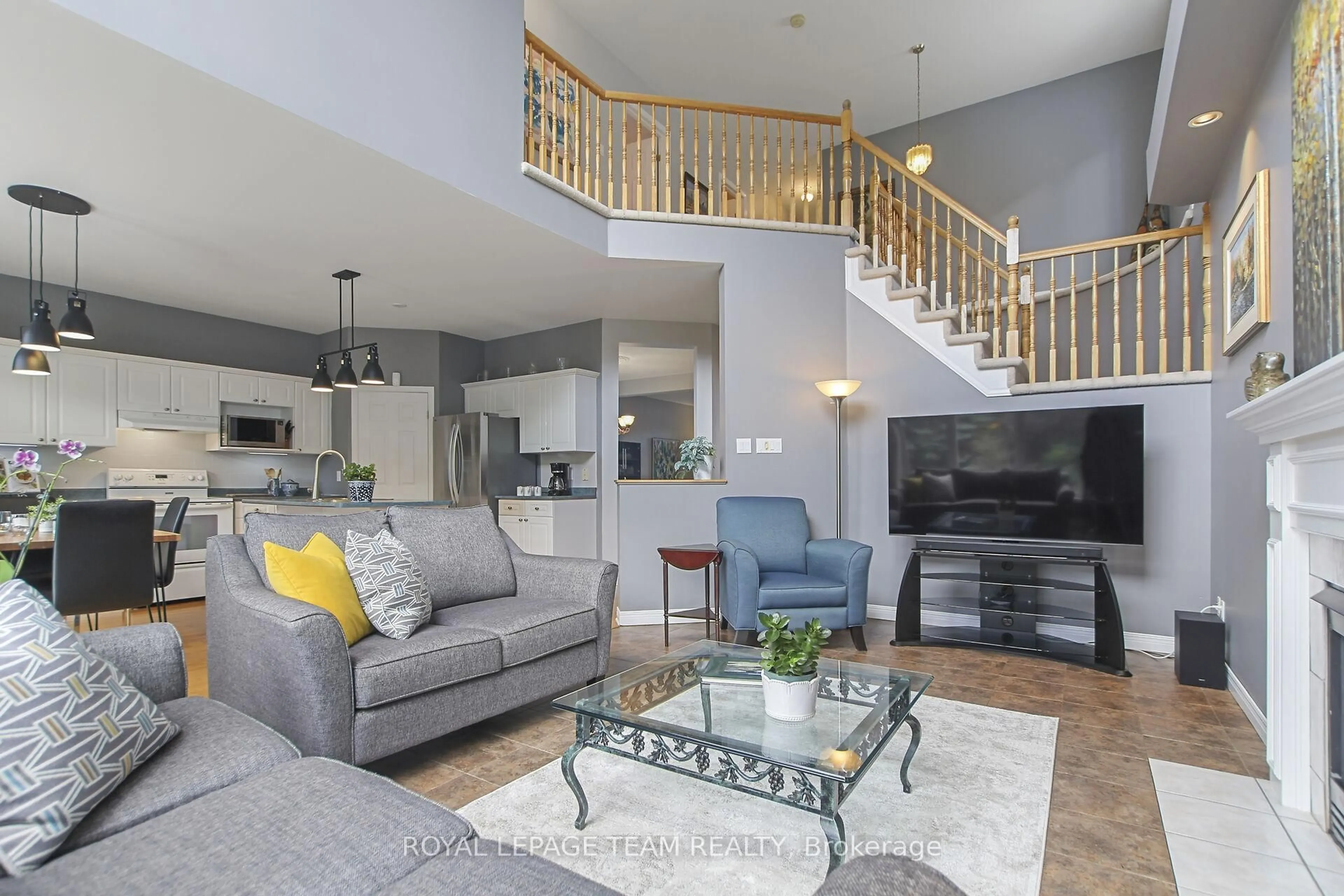 Living room with furniture, unknown for 19 Maricona Way, Ottawa Ontario K2T 1H2