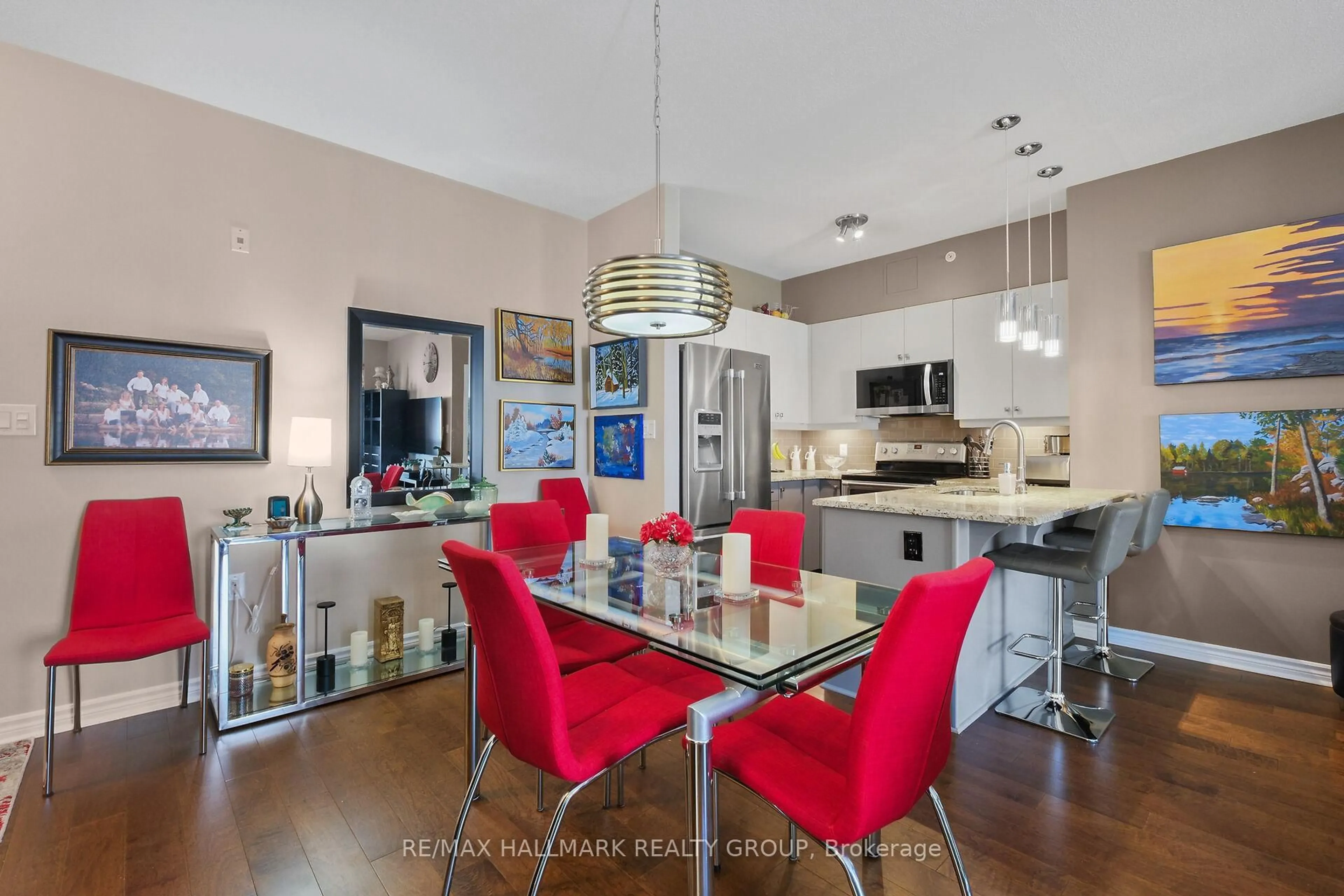 Open concept kitchen, unknown for 141 Potts Private #407, Ottawa Ontario K4A 0X9