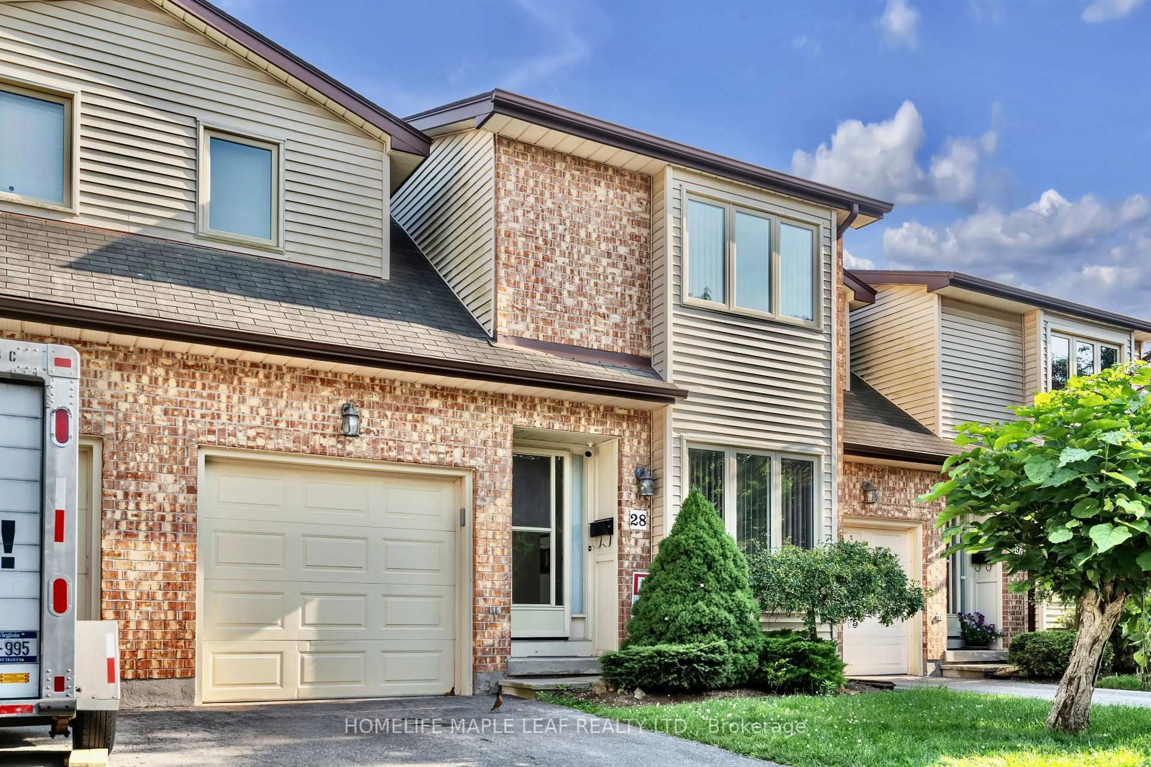 Home with brick exterior material, street for 308 Conway Dr #28, London South Ontario N6E 3N9