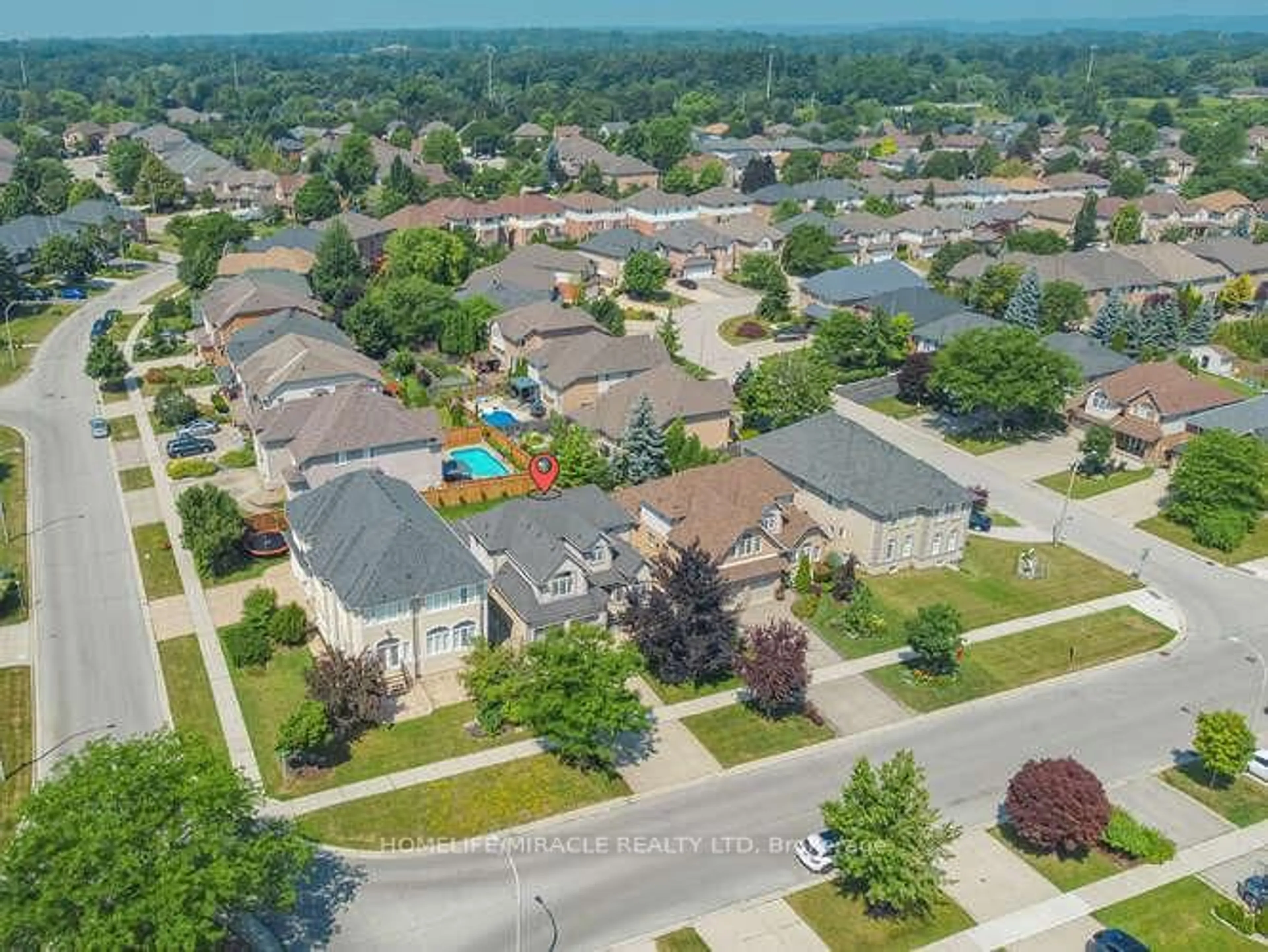 A pic from outside/outdoor area/front of a property/back of a property/a pic from drone, unknown for 240 Kitty Murray Lane, Hamilton Ontario L9K 1L8