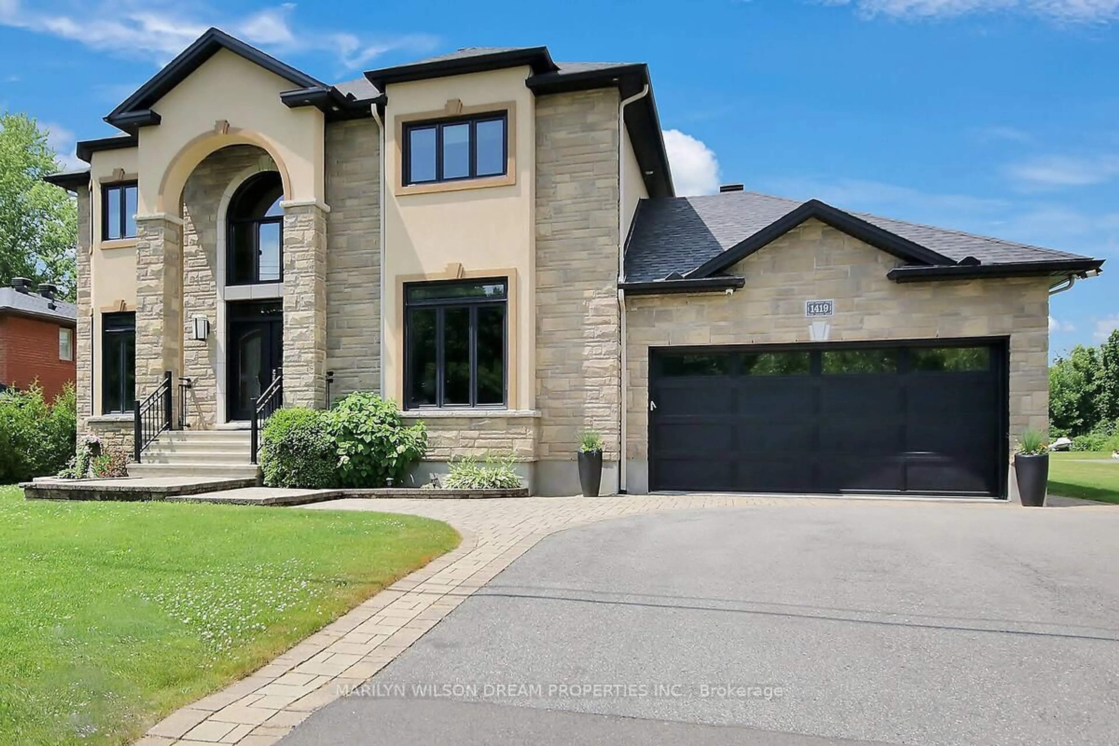 Home with brick exterior material, street for 1419 Balmoral Dr, Ottawa Ontario K1V 1E2