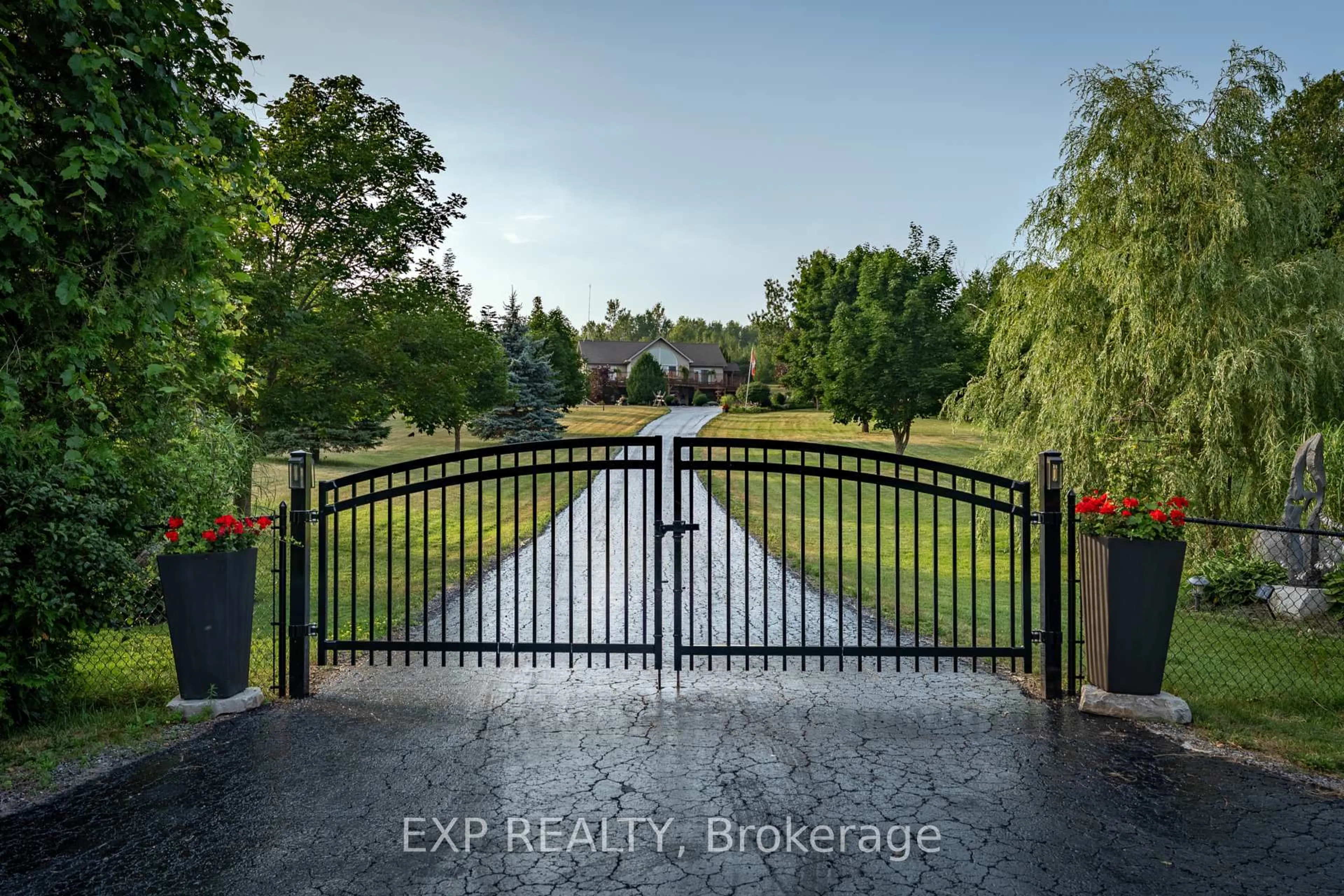 A pic from outside/outdoor area/front of a property/back of a property/a pic from drone, street for 10040 Danforth Rd, Alnwick/Haldimand Ontario K9A 4J8