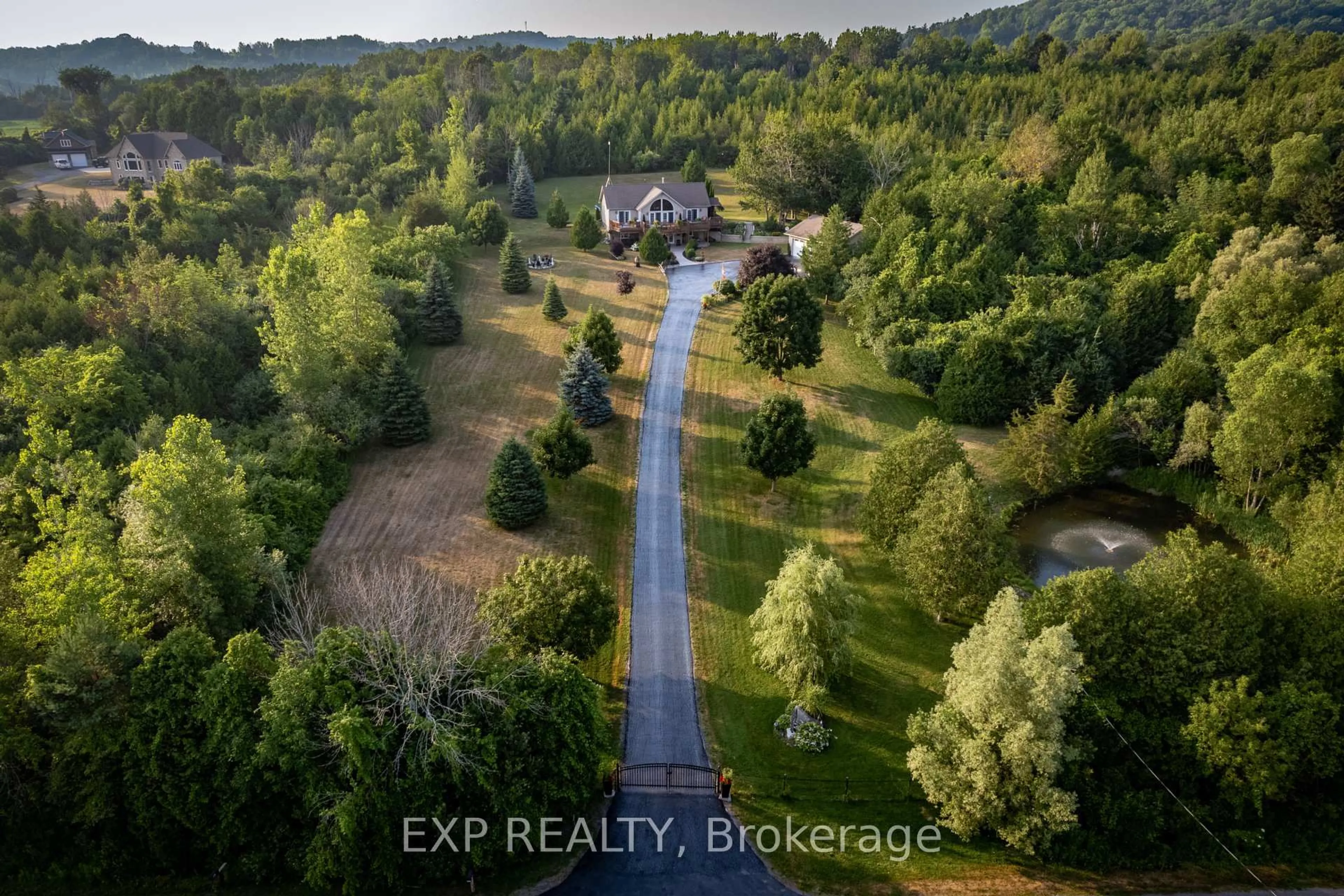A pic from outside/outdoor area/front of a property/back of a property/a pic from drone, unknown for 10040 Danforth Rd, Alnwick/Haldimand Ontario K9A 4J8