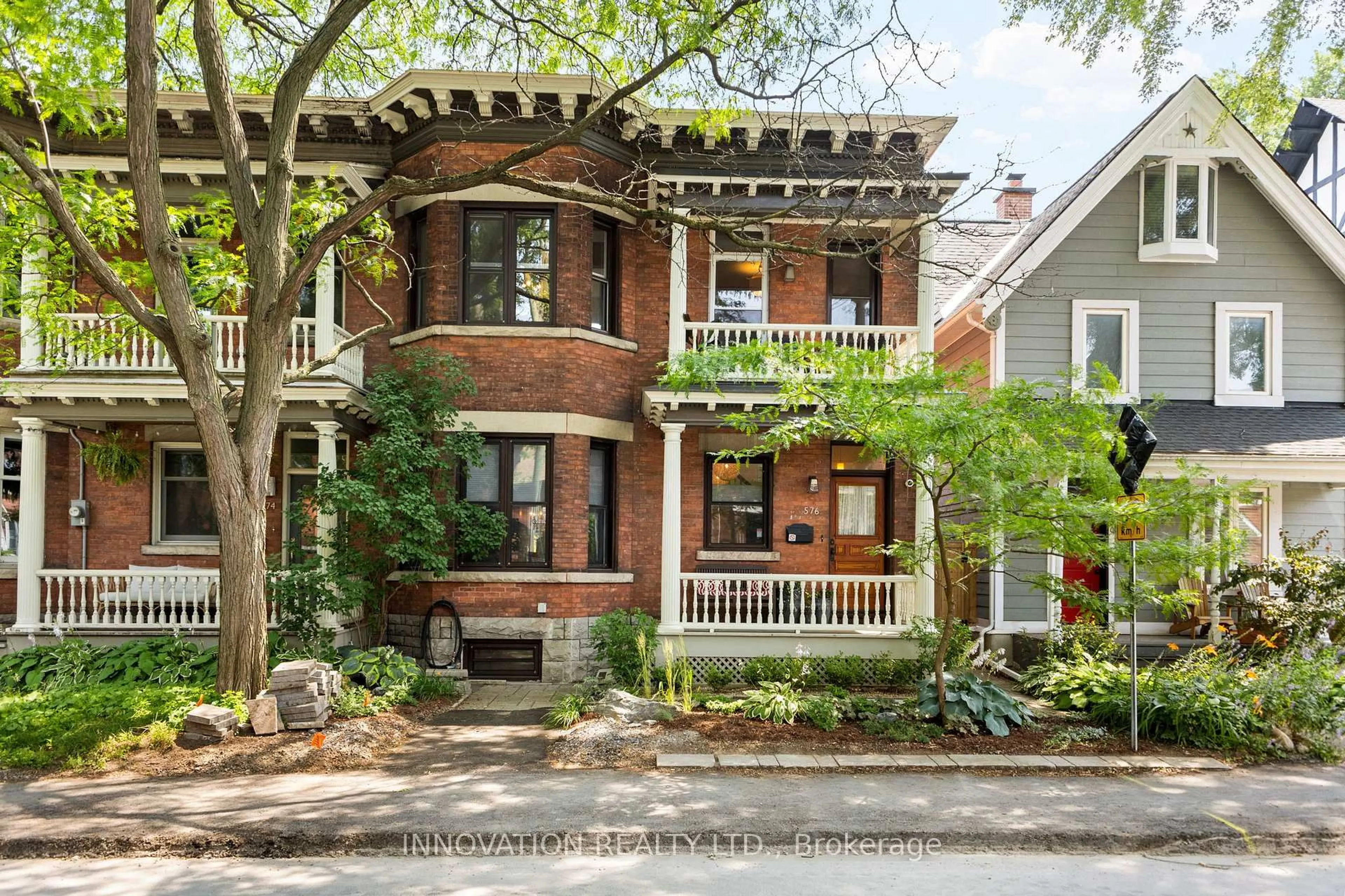 Home with brick exterior material, street for 576 MacLaren St, Ottawa Ontario K1R 5K9