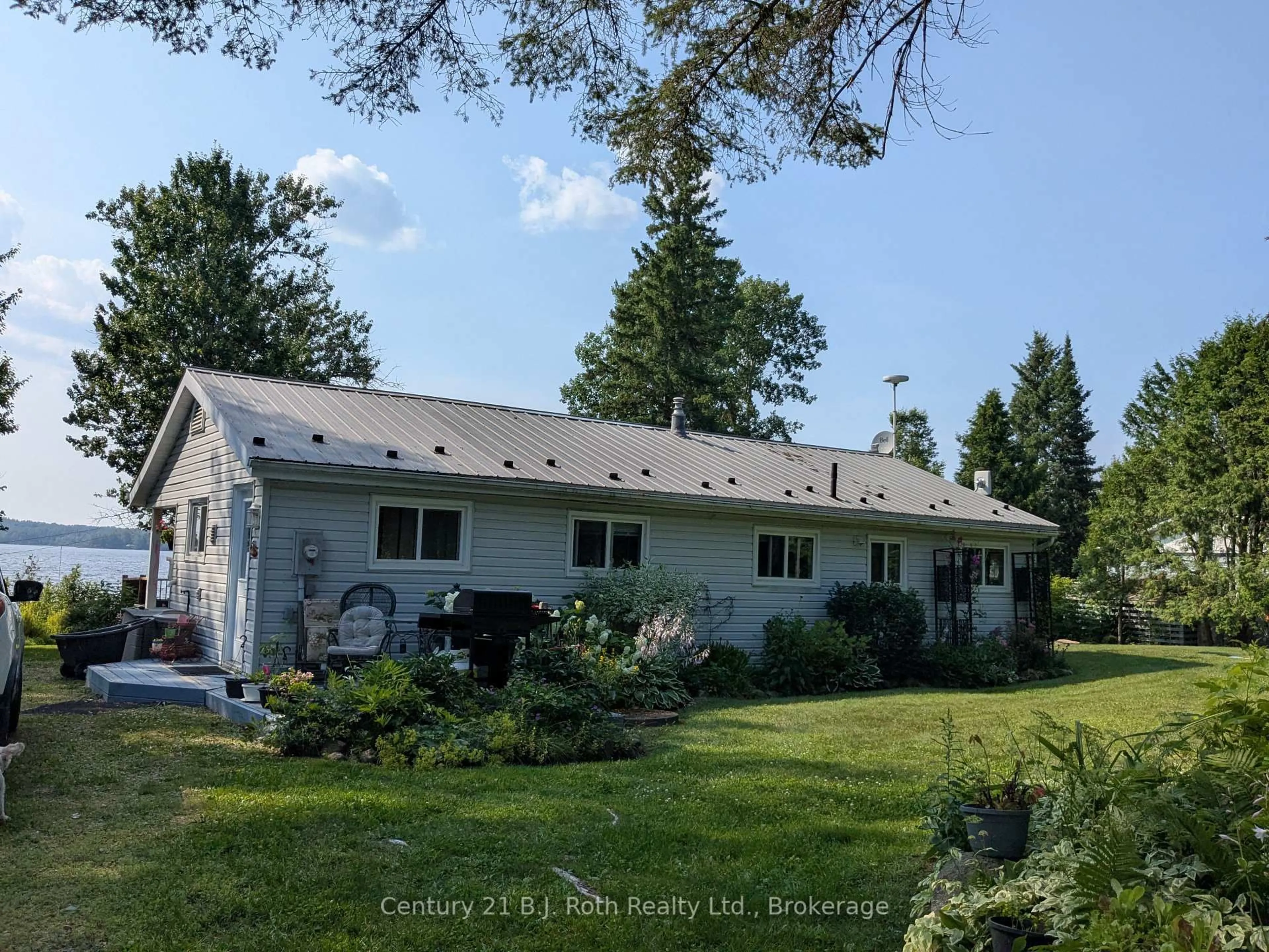 A pic from outside/outdoor area/front of a property/back of a property/a pic from drone, unknown for 80 Islandview Lane, Chisholm Ontario P0H 1Z0