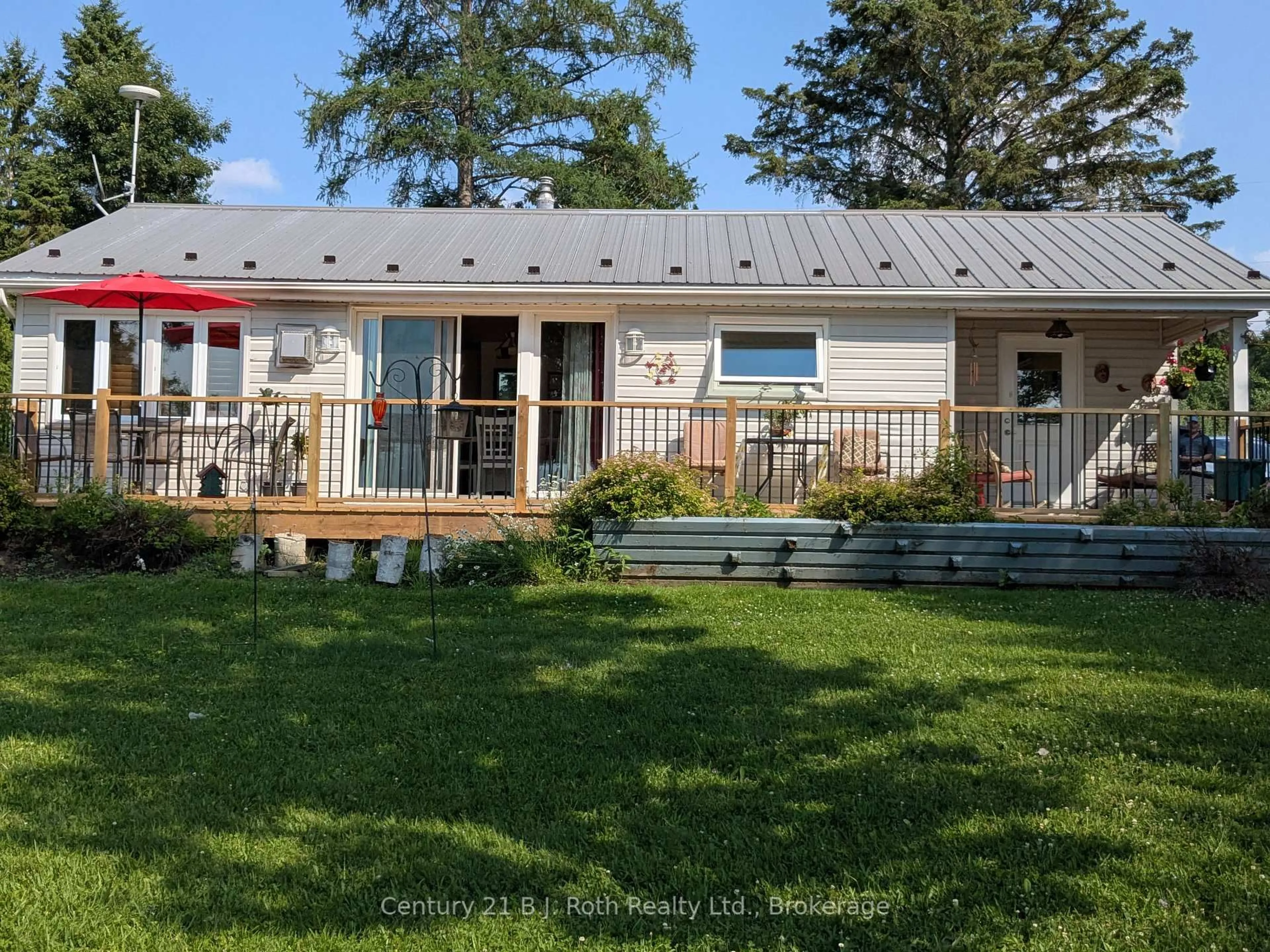 A pic from outside/outdoor area/front of a property/back of a property/a pic from drone, unknown for 80 Islandview Lane, Chisholm Ontario P0H 1Z0