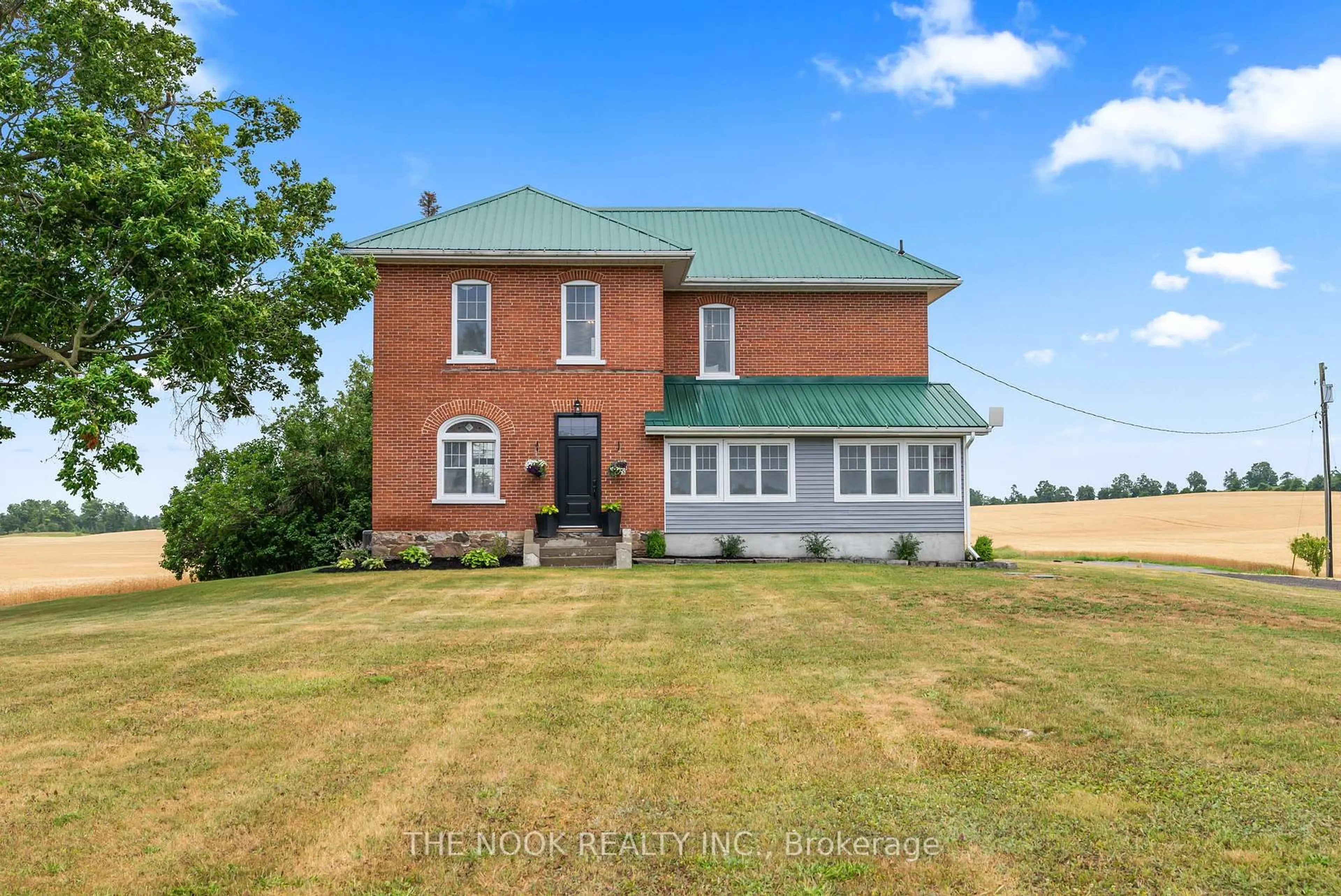 A pic from outside/outdoor area/front of a property/back of a property/a pic from drone, building for 2091 Asphodel 8th Line, Asphodel-Norwood Ontario K0L 2V0