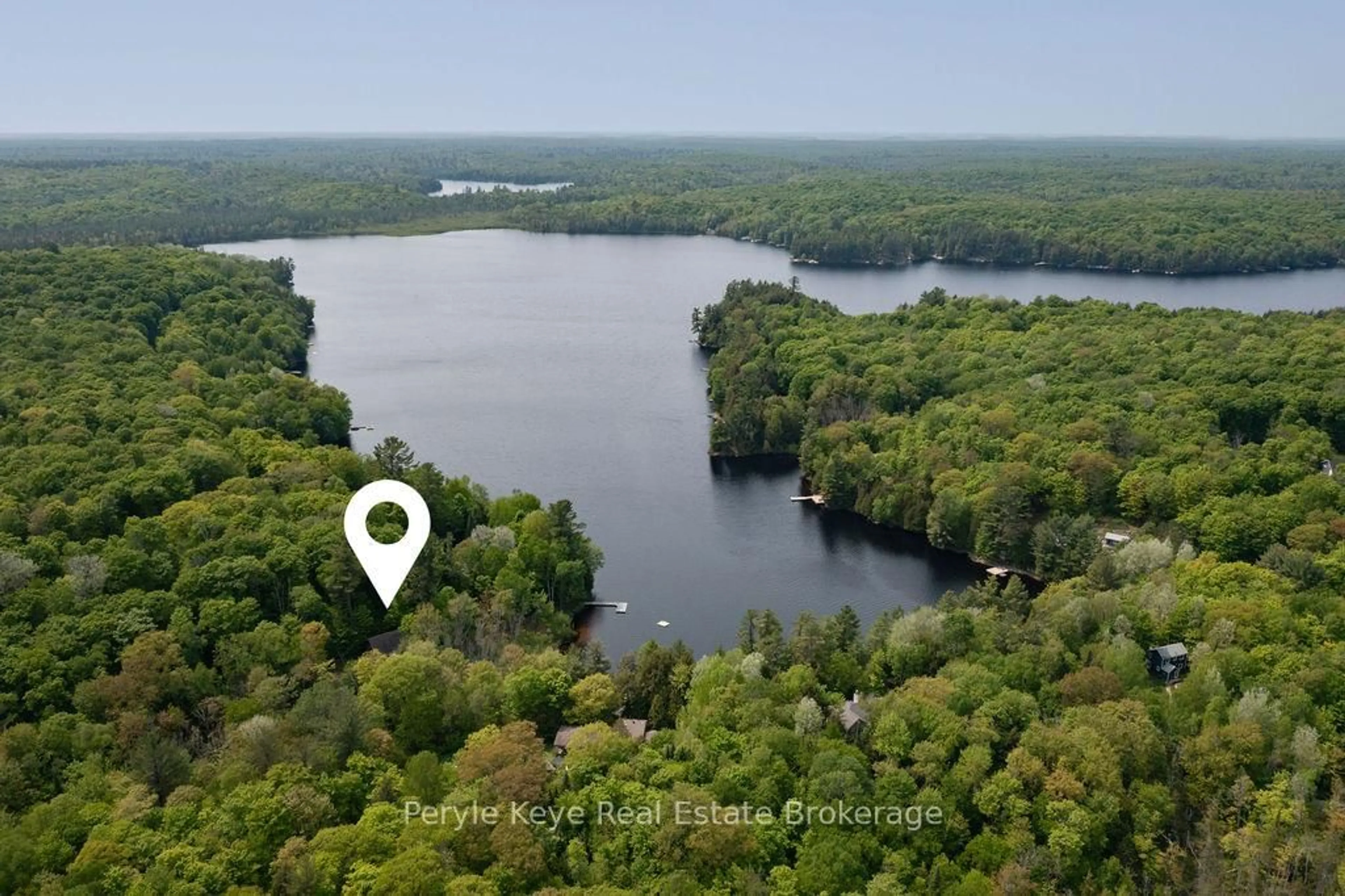Picture of a map for 1042 S Menominee Lake Rd, Lake of Bays Ontario P0B 1A0