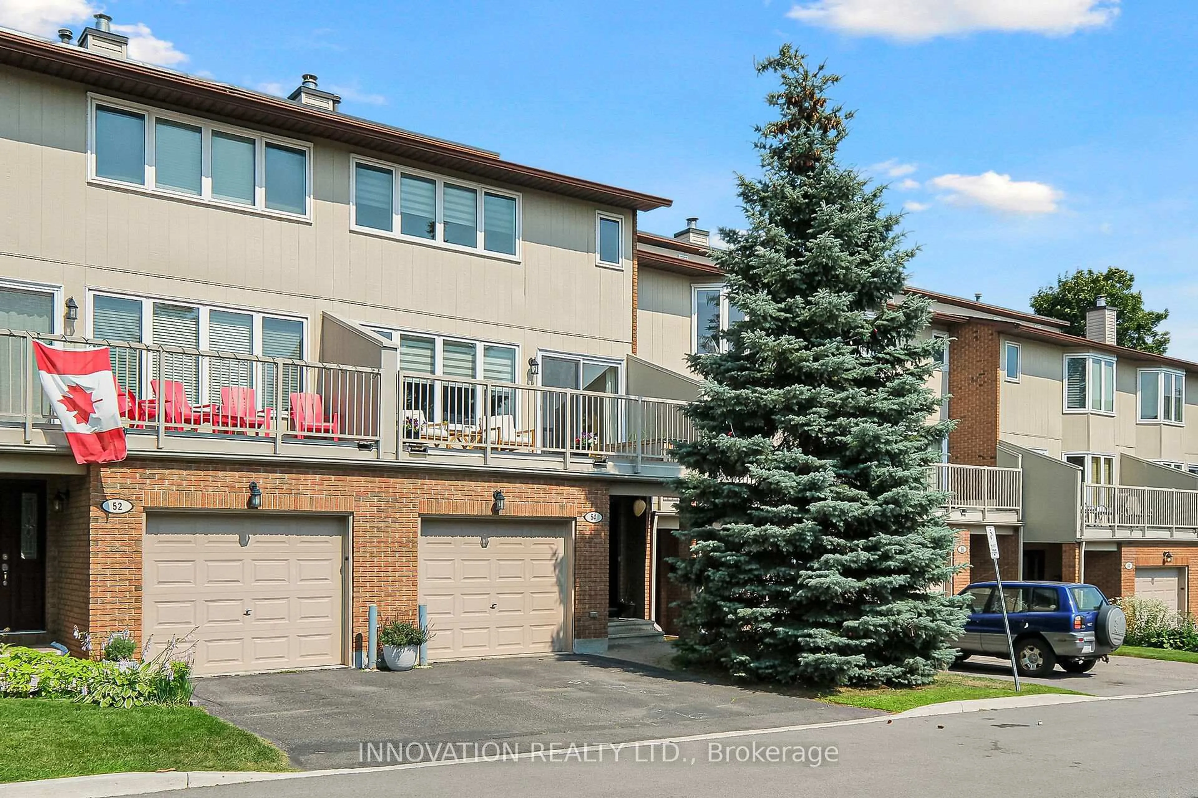 Home with brick exterior material, street for 54 Huntview Private #27, Ottawa Ontario K1V 0M5