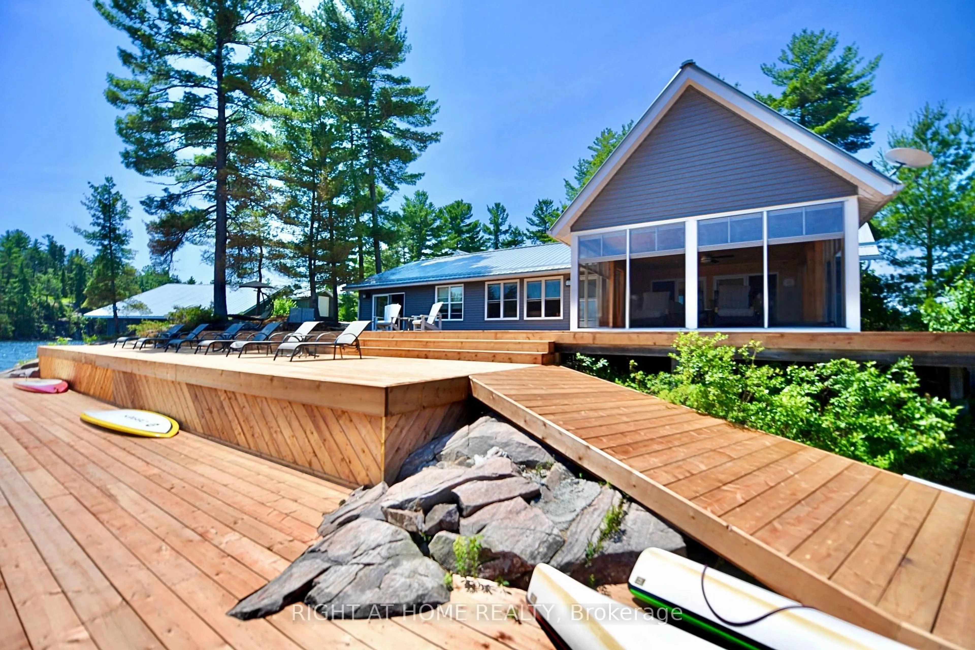 Patio, water/lake/river/ocean view for PCL 15460 Island 166 Island, West Nipissing Ontario P0M 2N1