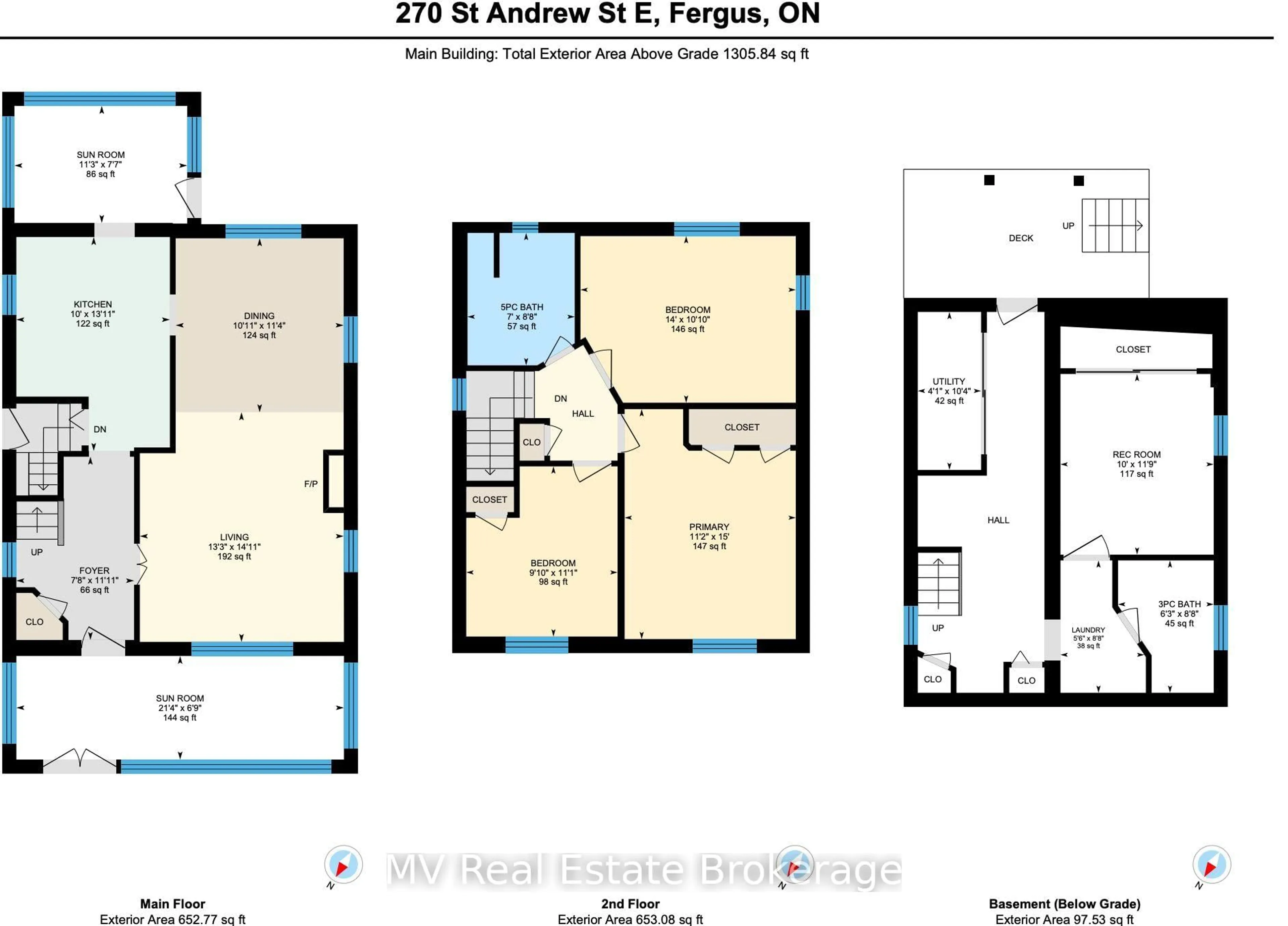 Floor plan for 270 St Andrew St, Centre Wellington Ontario N1M 1R1