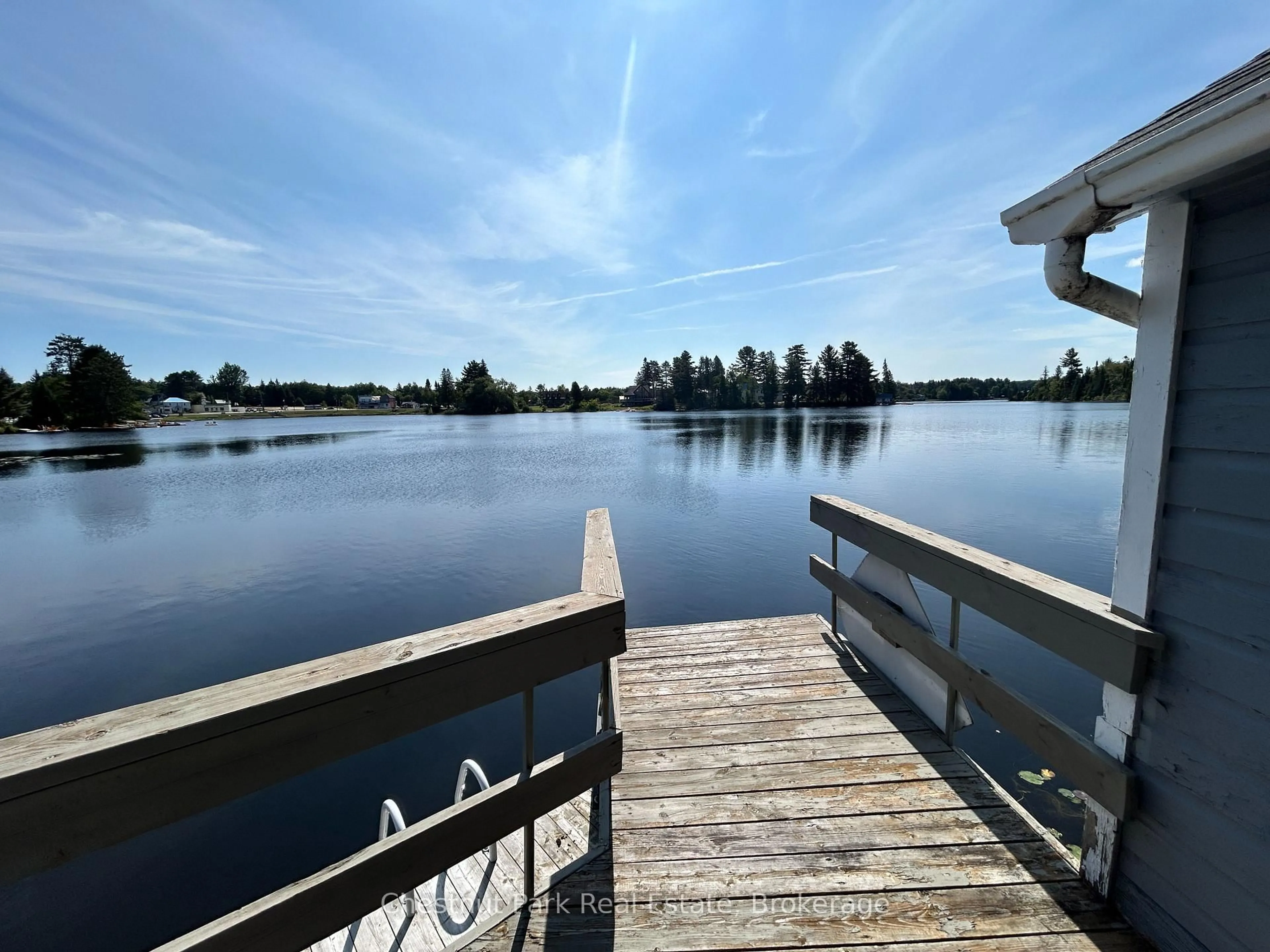 Patio, water/lake/river/ocean view for 1706 Highway 518 Highway, Kearney Ontario P0A 1M0