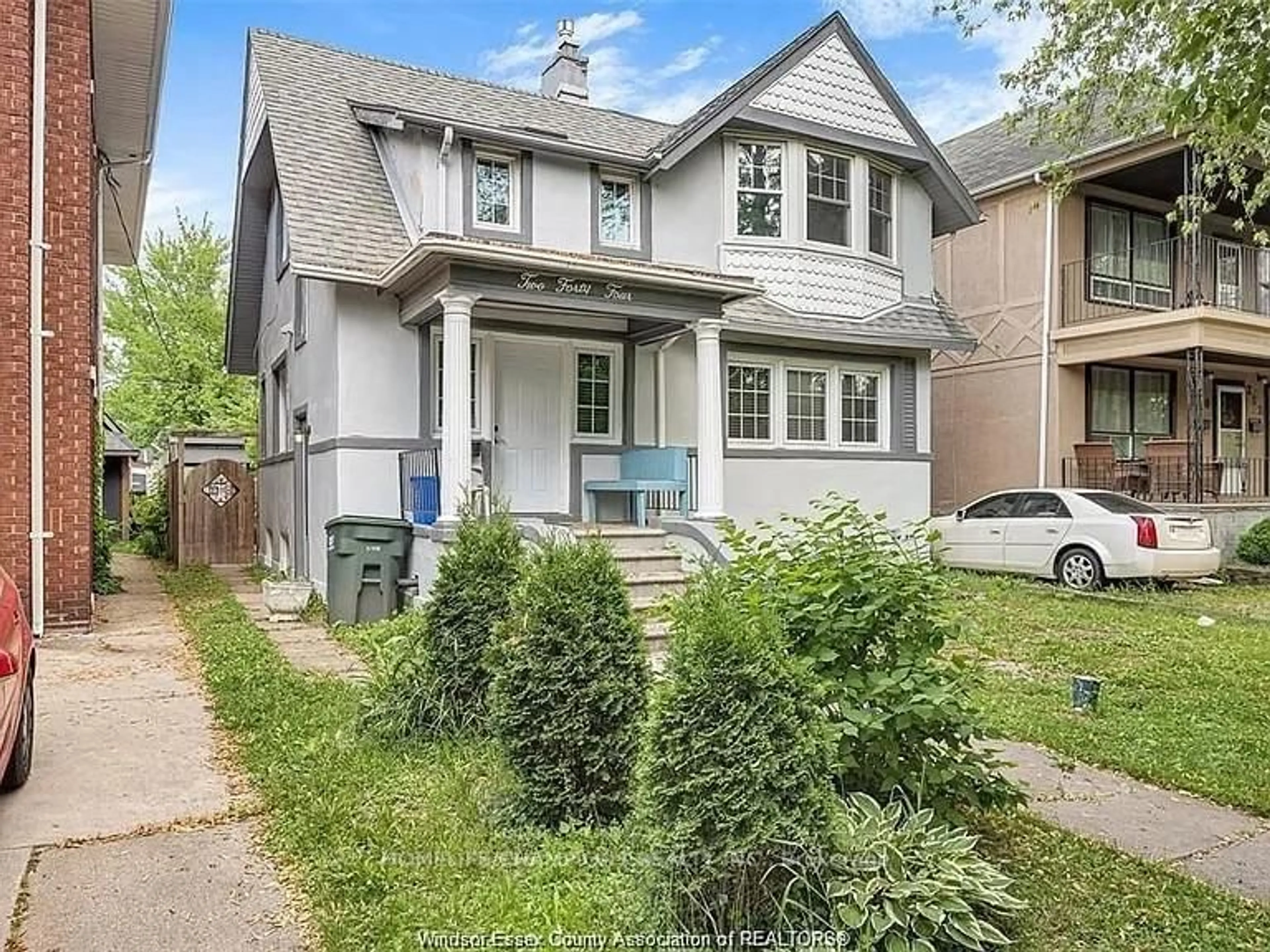 Home with brick exterior material, street for 244 Mcewan Ave, Windsor Ontario N9B 2E4