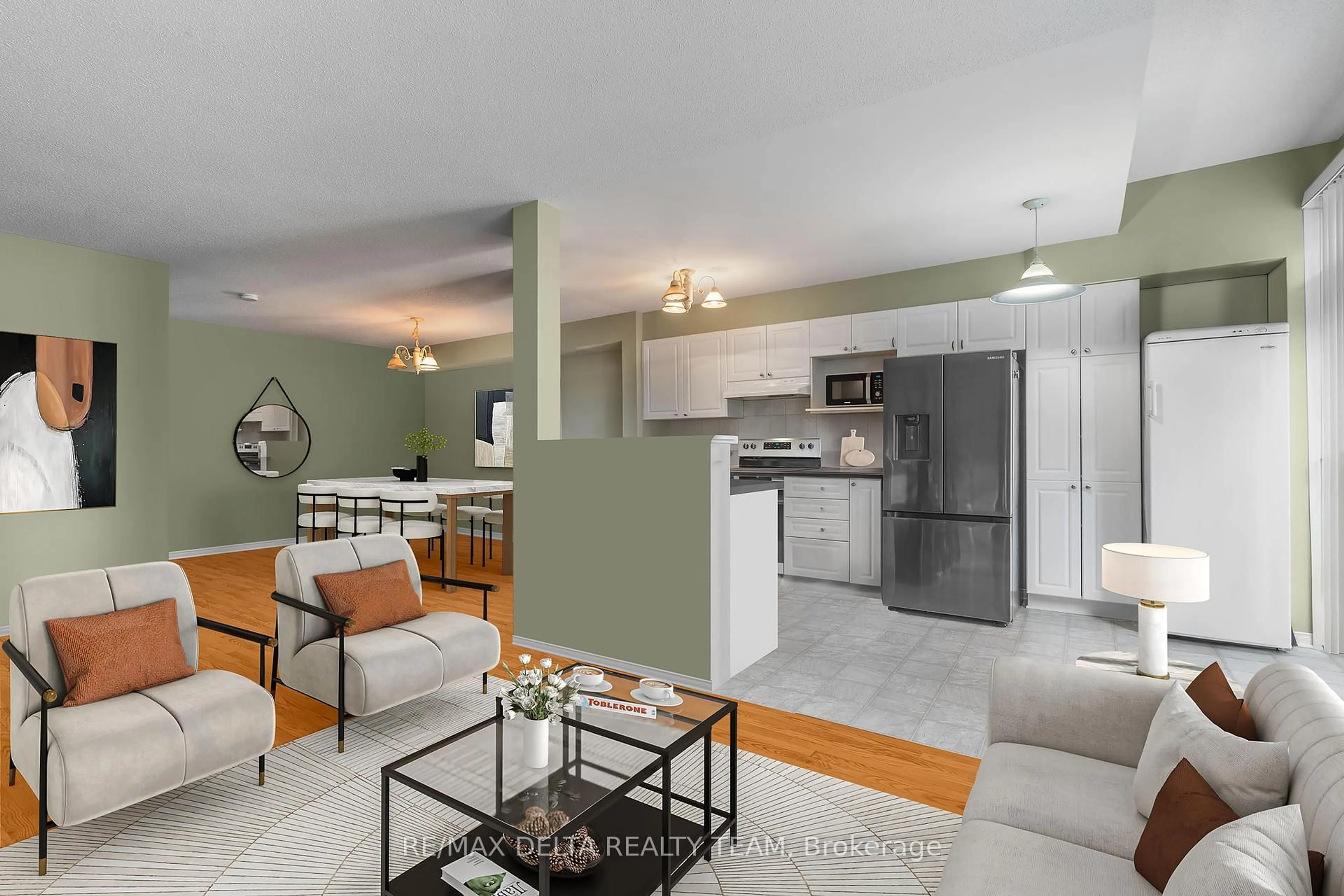Open concept kitchen, unknown for 135 Challenge Cres, Ottawa Ontario K4A 0T9