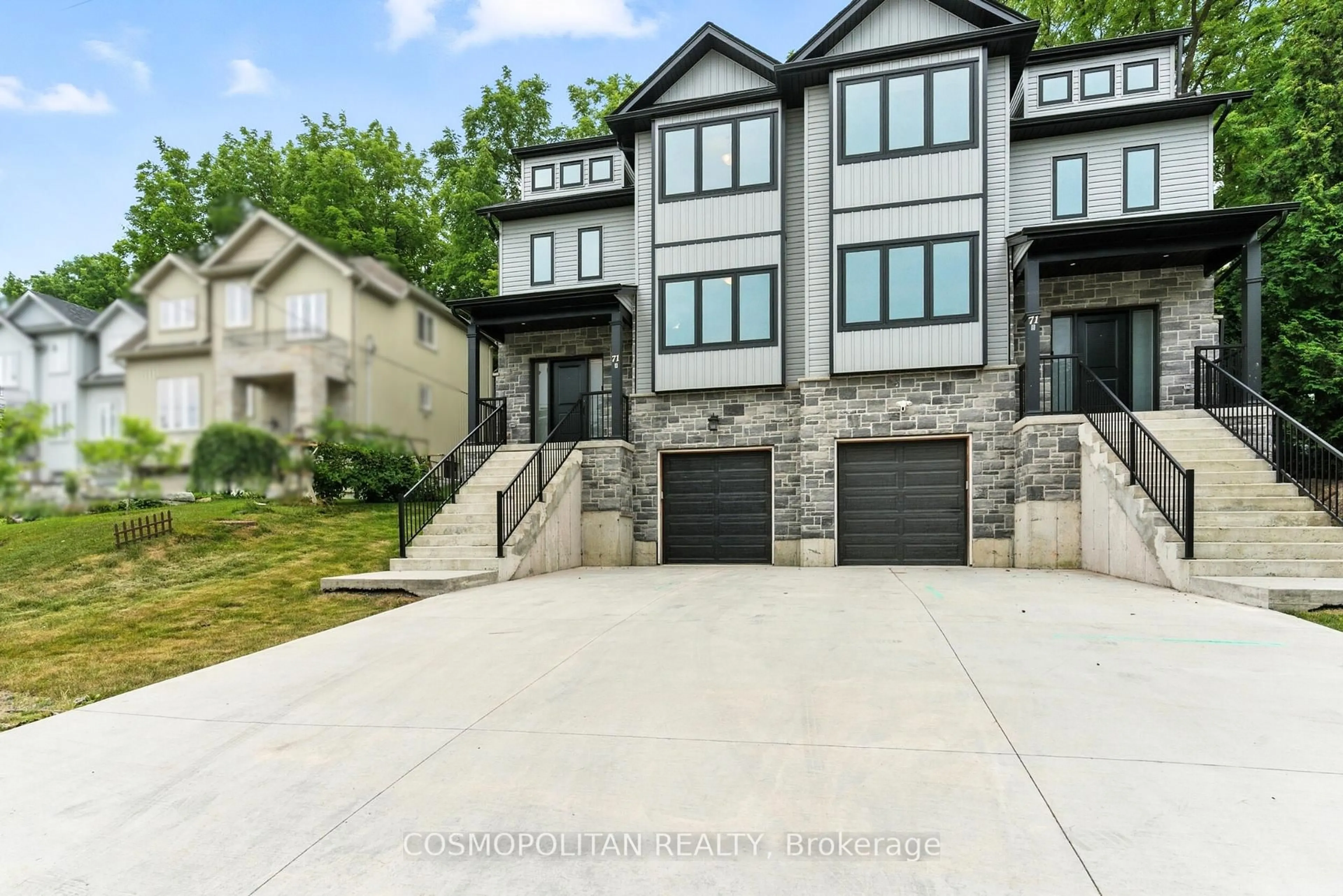 Home with brick exterior material, unknown for 71 A BRADLEY St, St. Catharines Ontario L2T 1R5