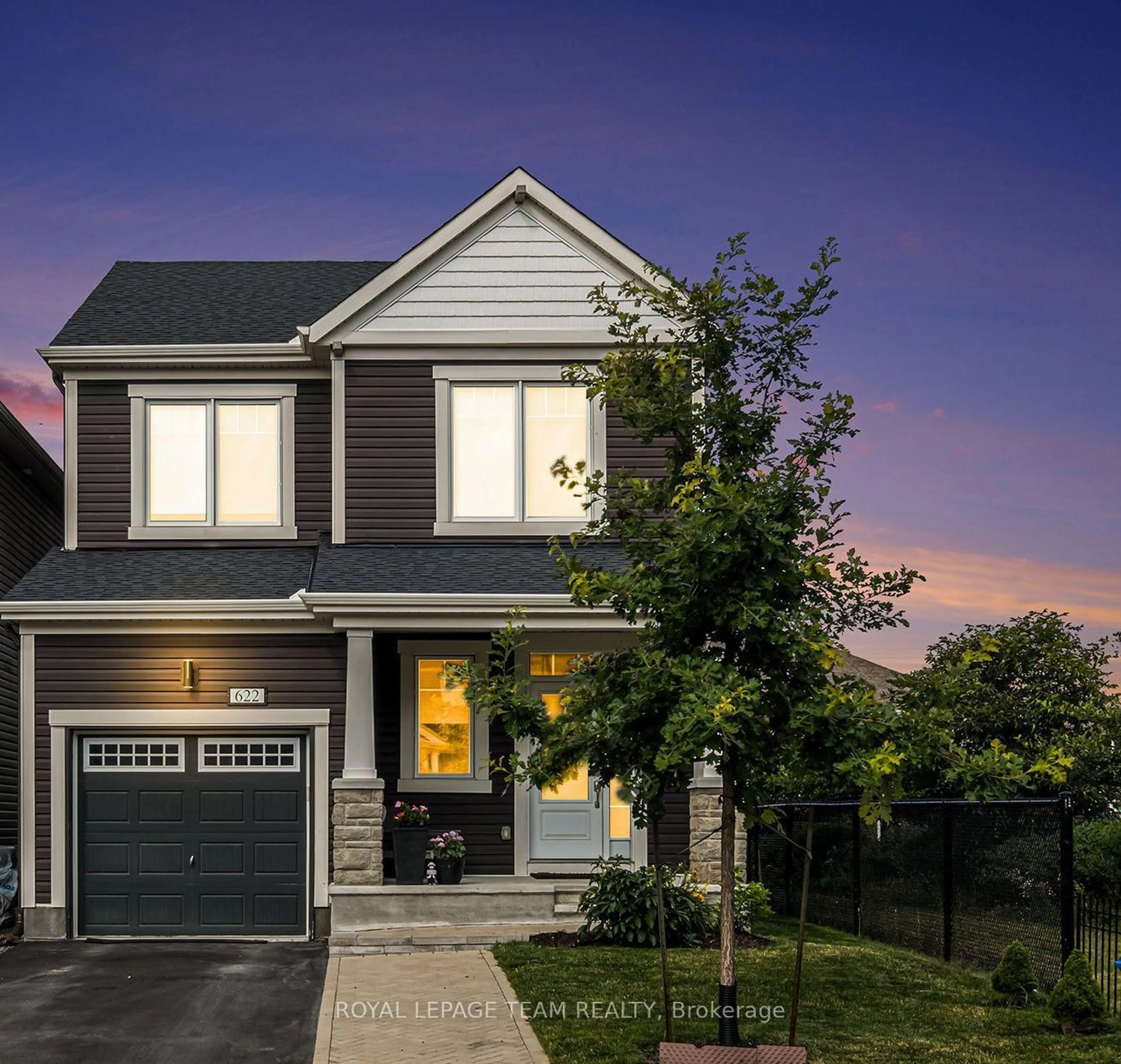 Home with brick exterior material, street for 622 Malahat Way, Ottawa Ontario K2S 1E7