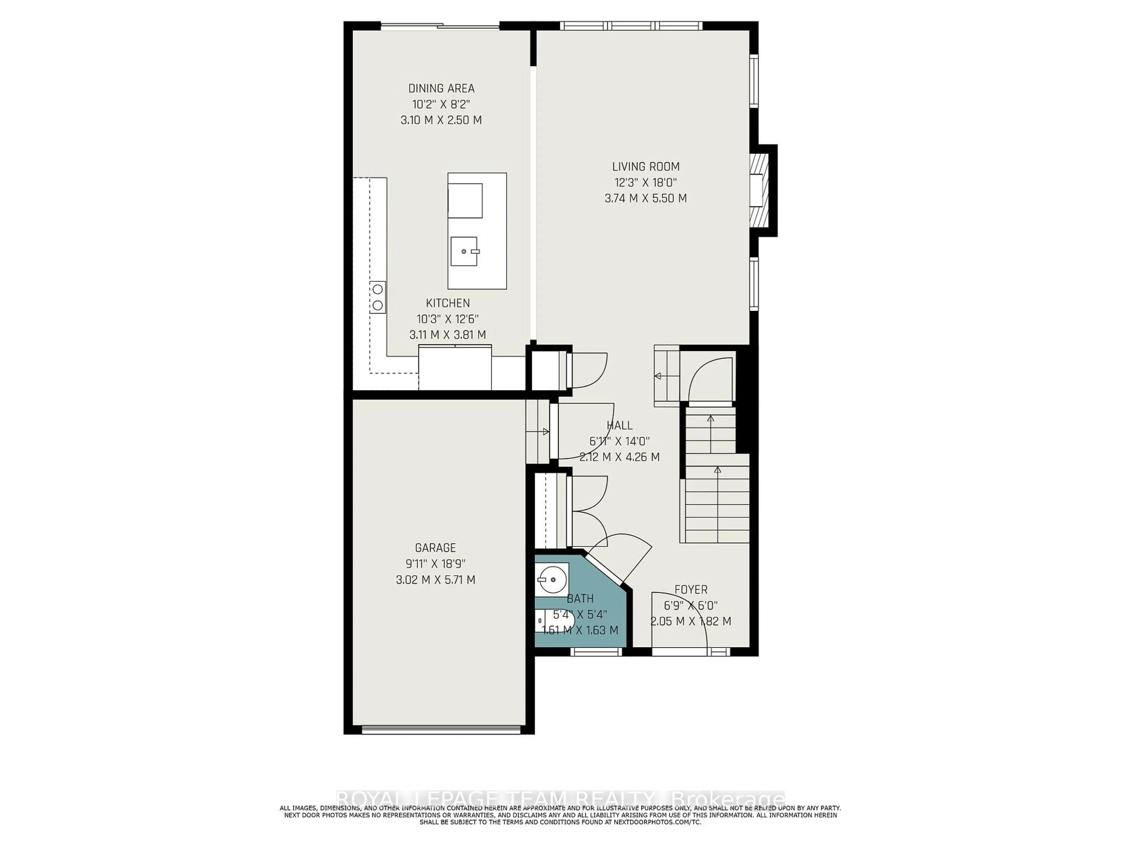 Floor plan for 622 Malahat Way, Ottawa Ontario K2S 1E7