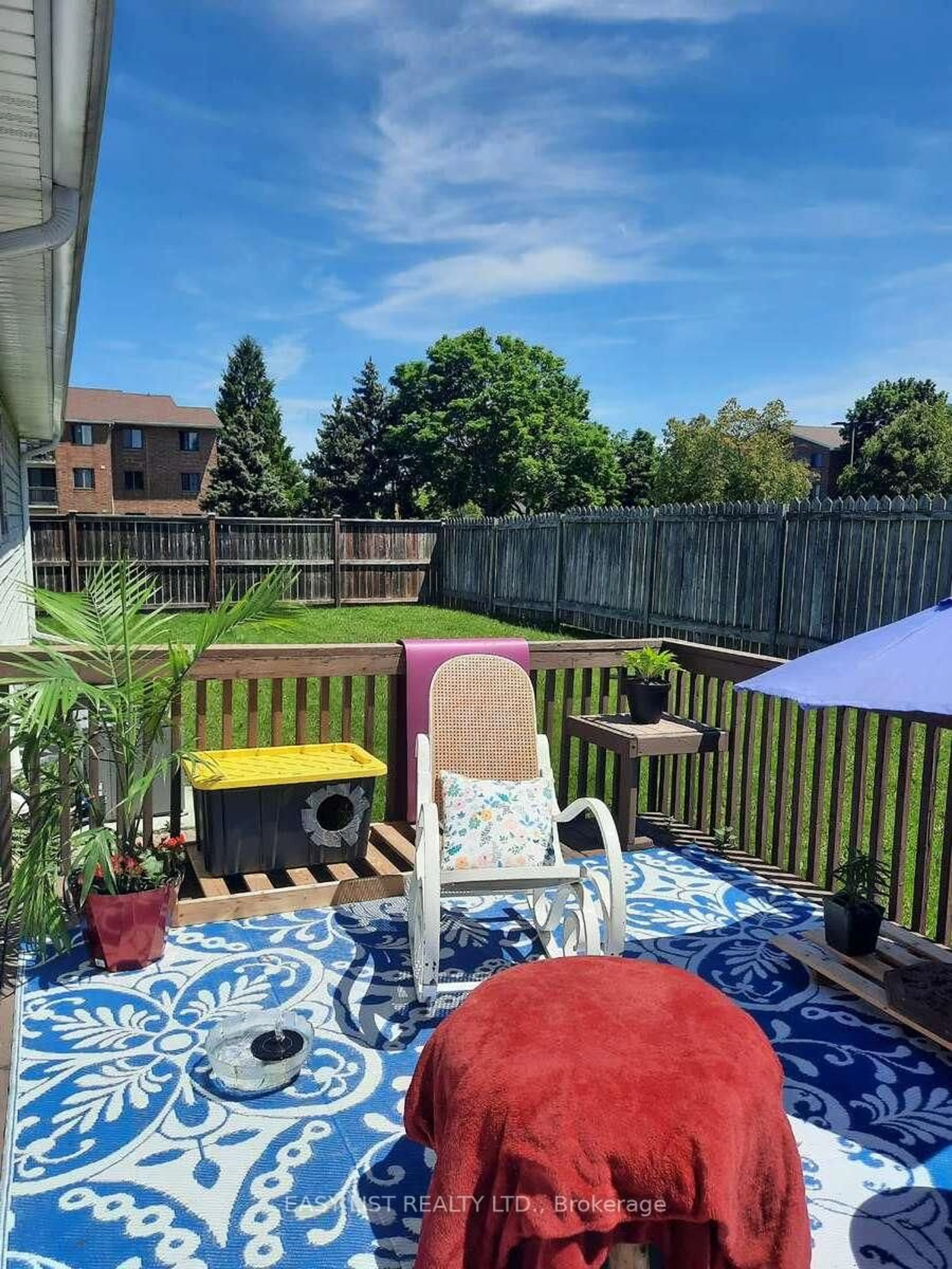 Patio, water/lake/river/ocean view for 8525 Little River Rd #7, Windsor Ontario N8S 4R3